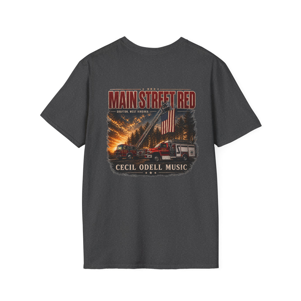 Main Street Red Grafton VFD T-Shirt