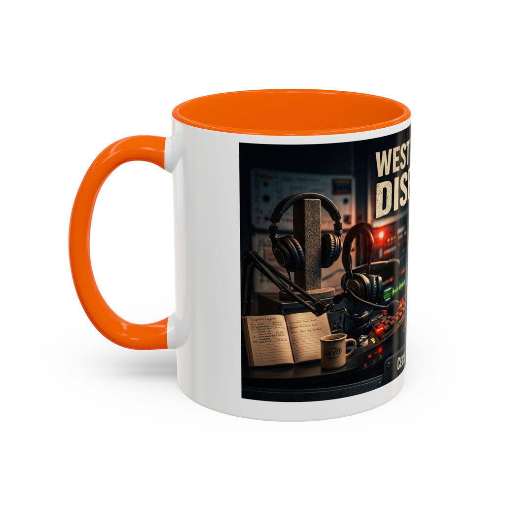 West Virginia Dispatch Accent Coffee Mug: Emergency Dispatch Radio Operator Gift (11/15oz)