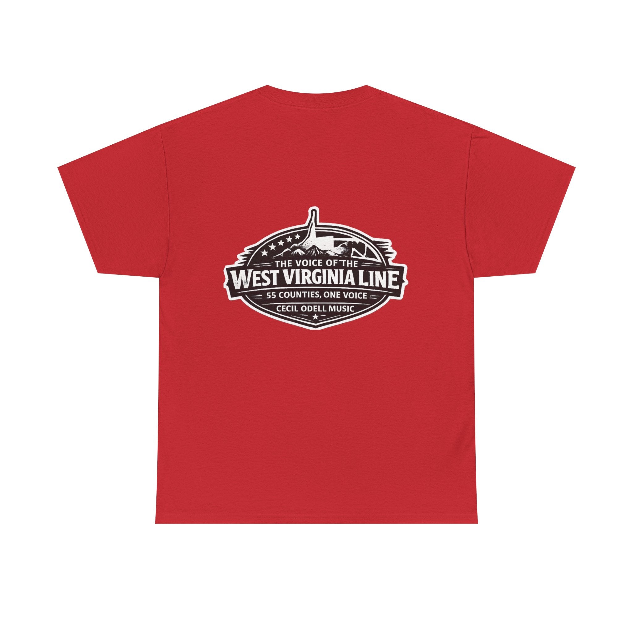 West Virginia Line Tee: 'The Voice of the West Virginia Line' Graphic T-Shirt
