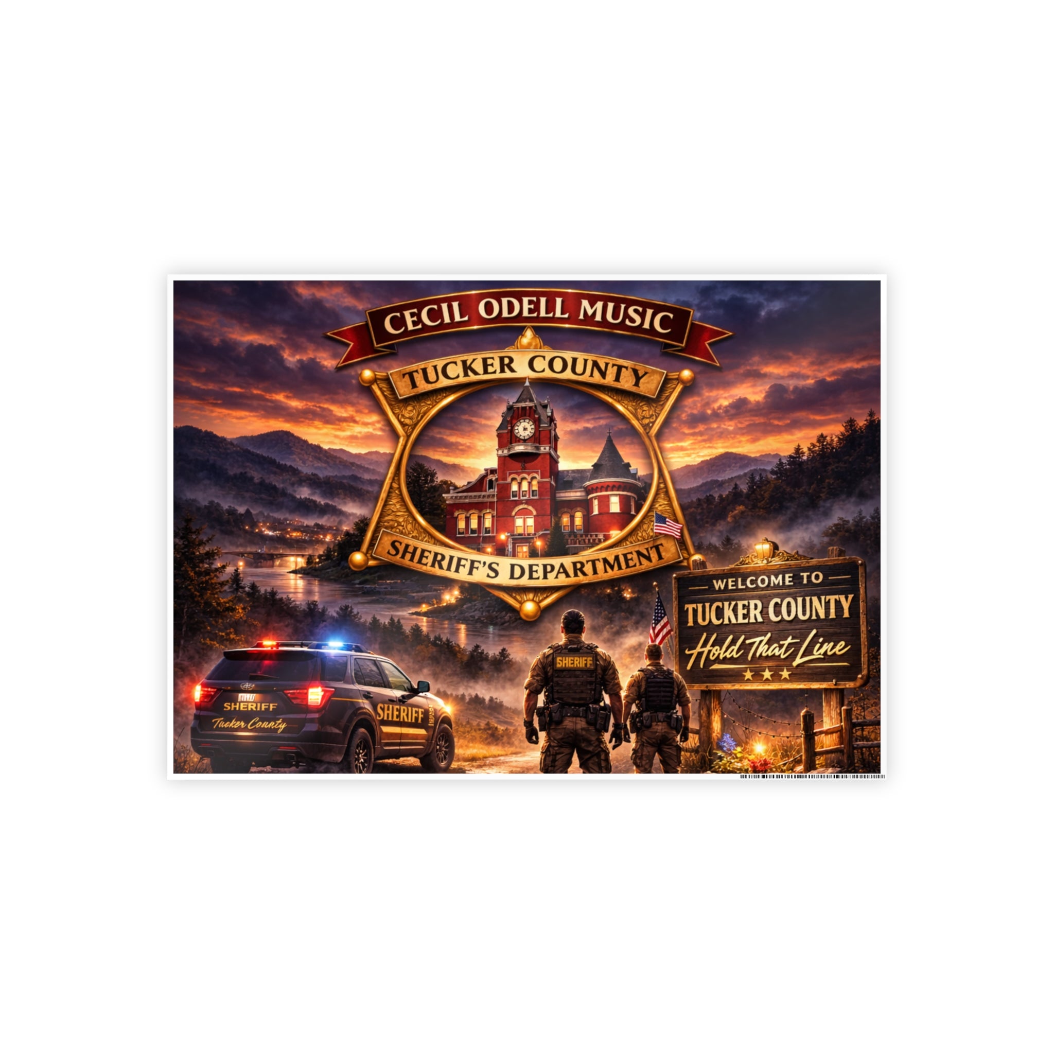 Tucker County Line cover art poster
