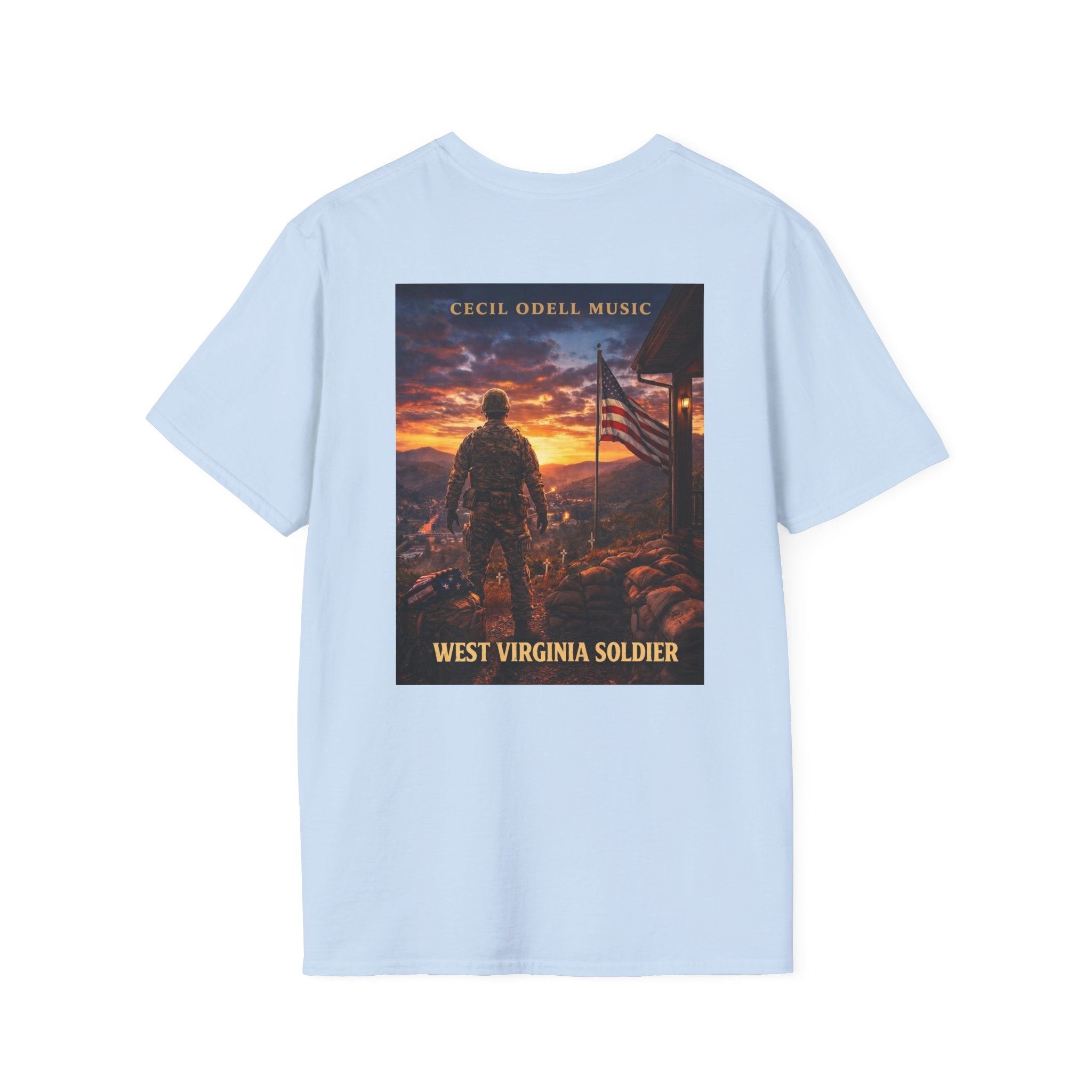West Virginia Soldier T-Shirt: Patriotic Veteran Tribute Tee