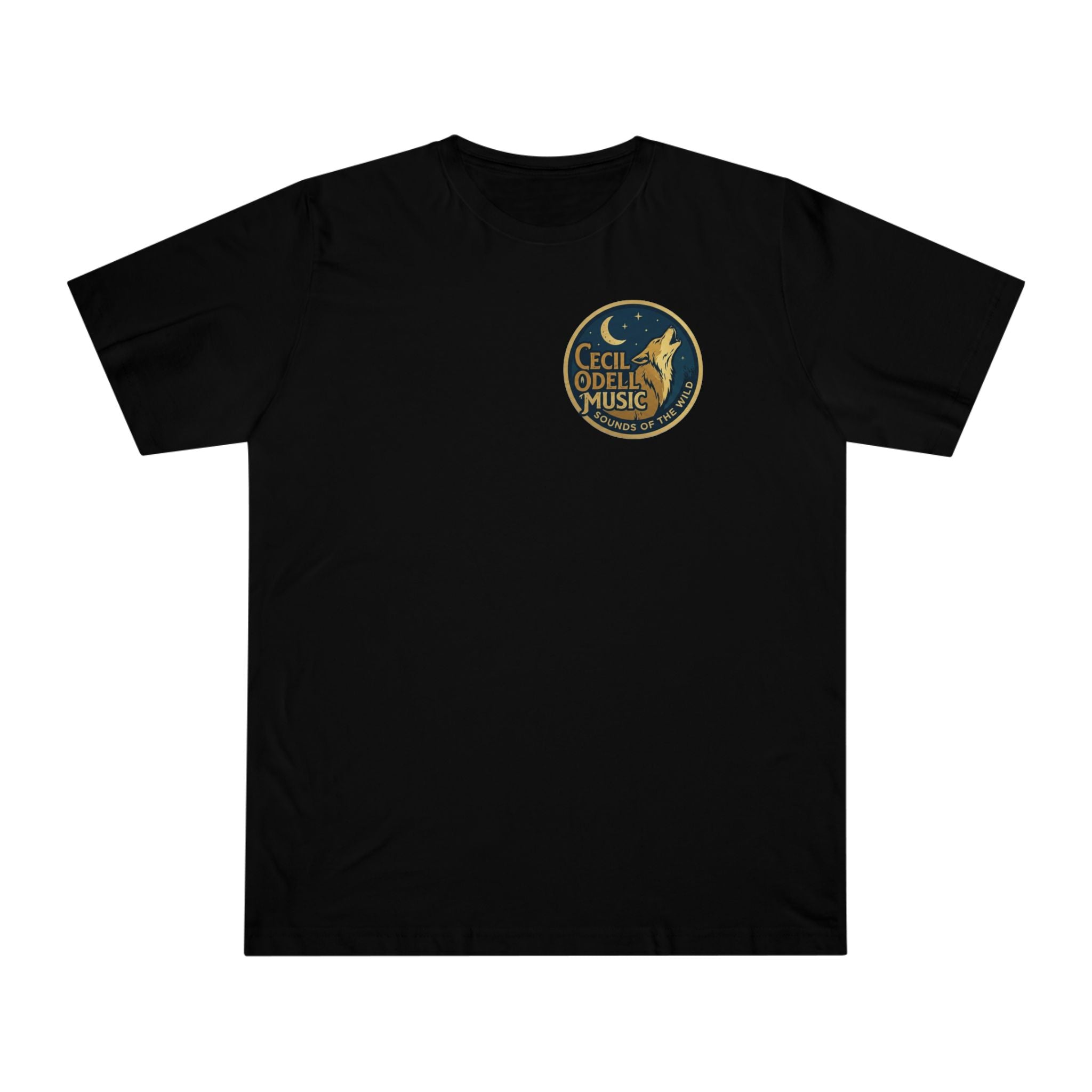 Mountain Made T-Shirt: 'Cecil Odell Music' Scenic Back Print