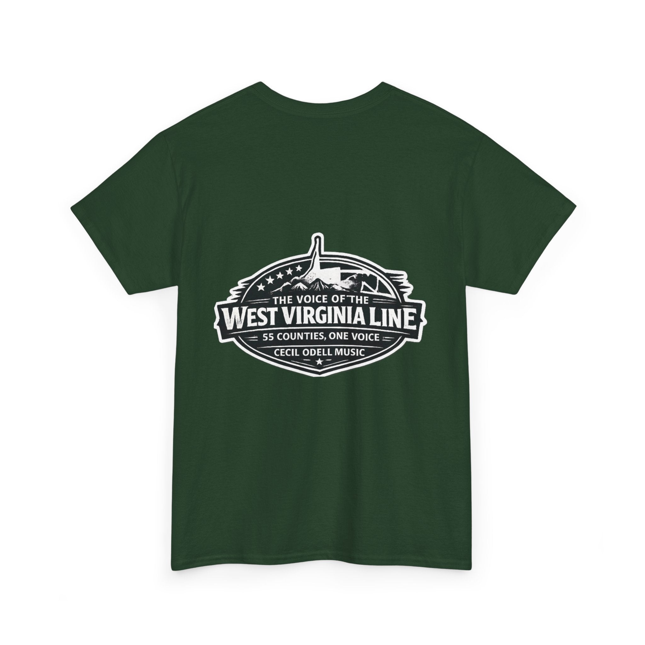 West Virginia Line Tee: 'The Voice of the West Virginia Line' Graphic T-Shirt