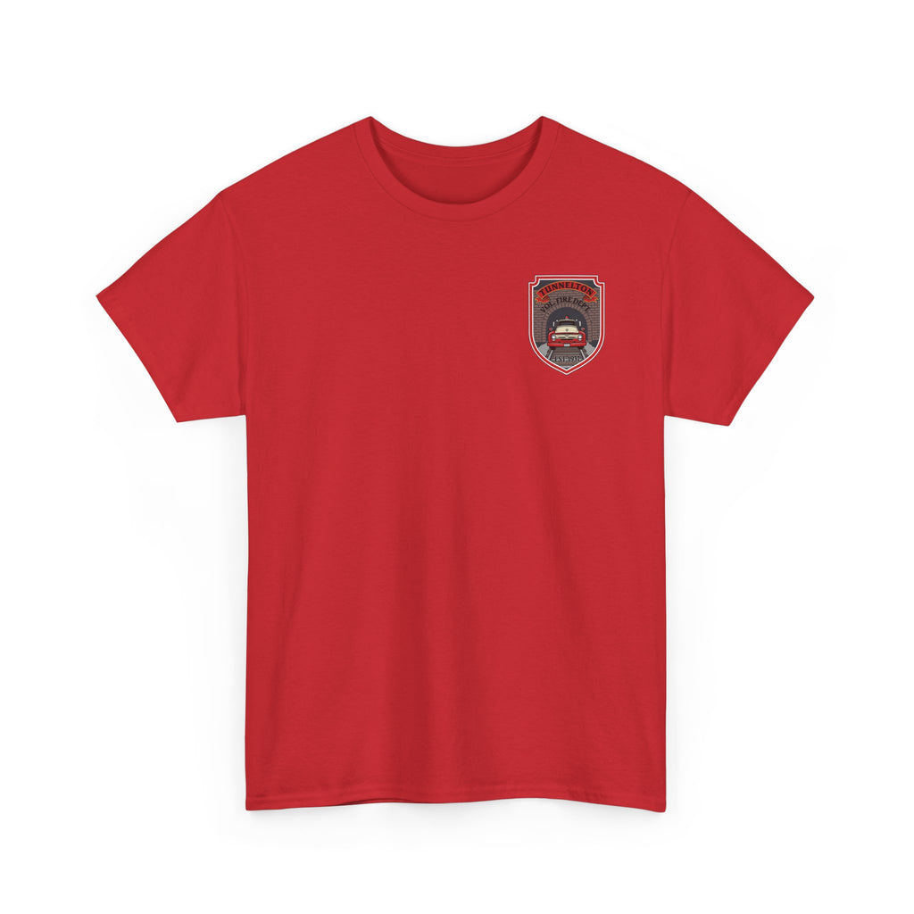 Tunnelton VFD Firetruck Tee: Volunteer Fire Department Fundraiser T-Shirt