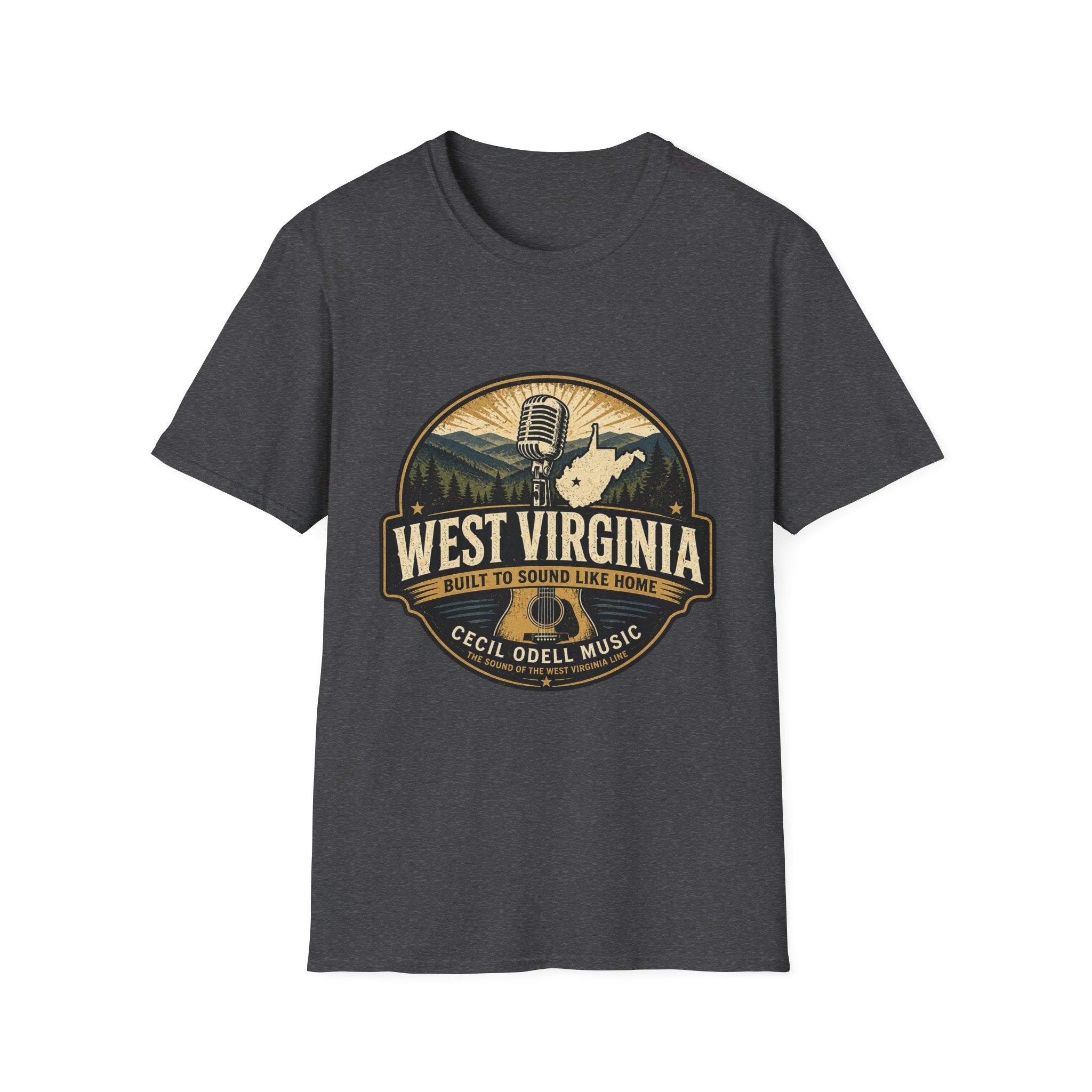 Grandma's Farm T-Shirt: West Union West Virginia Rustic Country Tee
