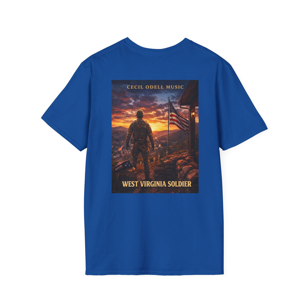 West Virginia Soldier T-Shirt: Patriotic Veteran Tribute Tee