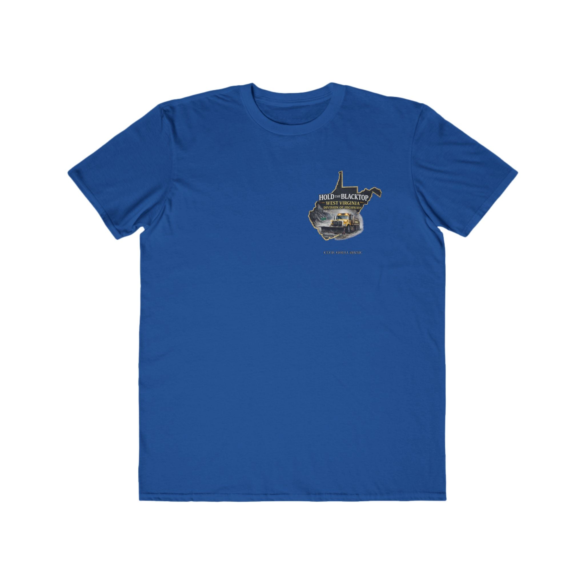 West Virginia Map T‑Shirt: "Hold the Blacktop" Vintage Truck Graphic Tee