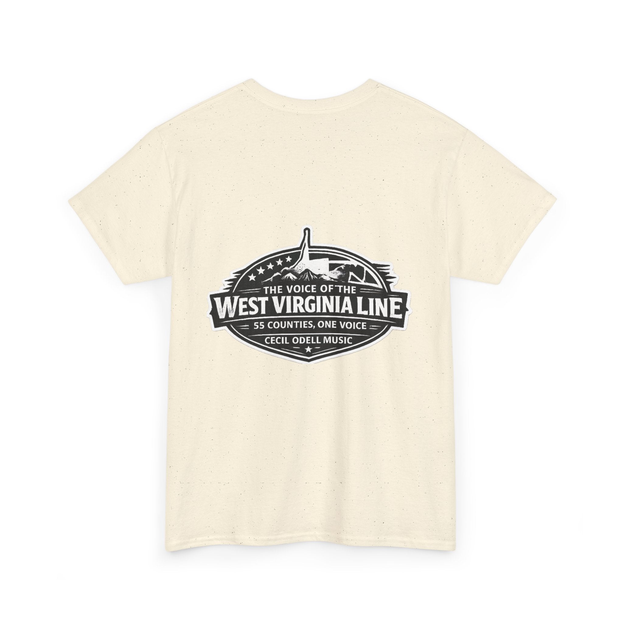 West Virginia Line Tee: 'The Voice of the West Virginia Line' Graphic T-Shirt