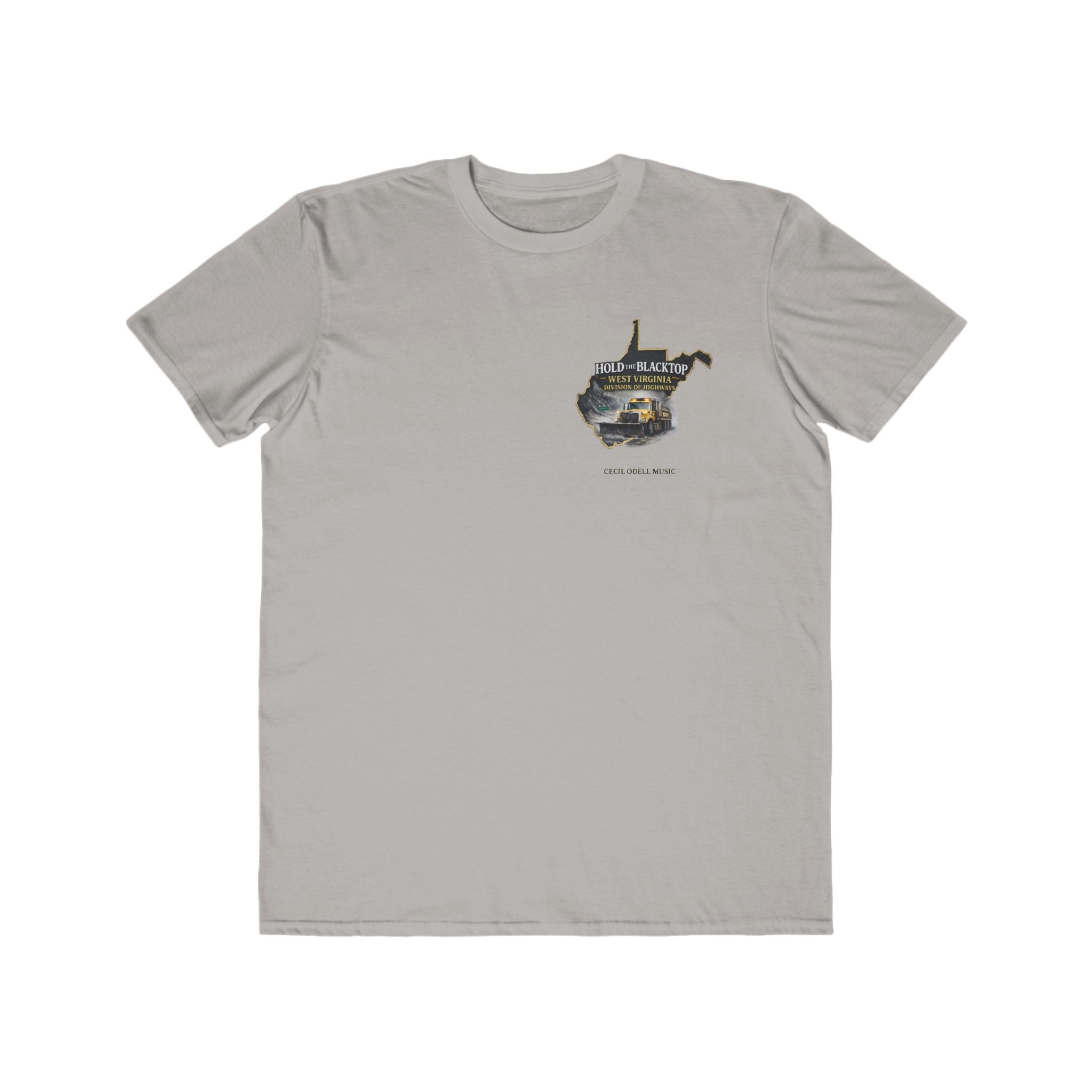 West Virginia Map T‑Shirt: "Hold the Blacktop" Vintage Truck Graphic Tee