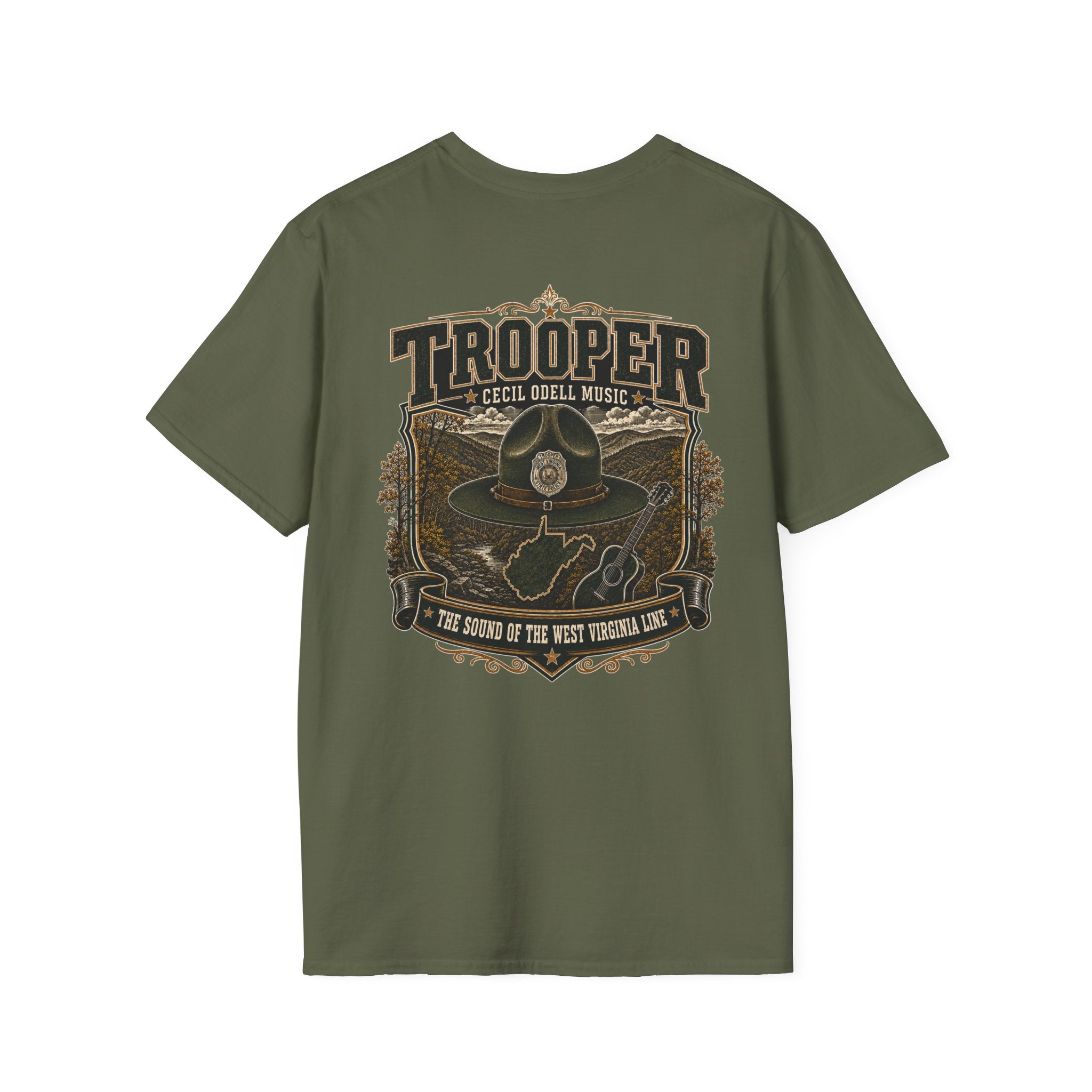 Trooper Lightweight Tee - Cecil Odell Music