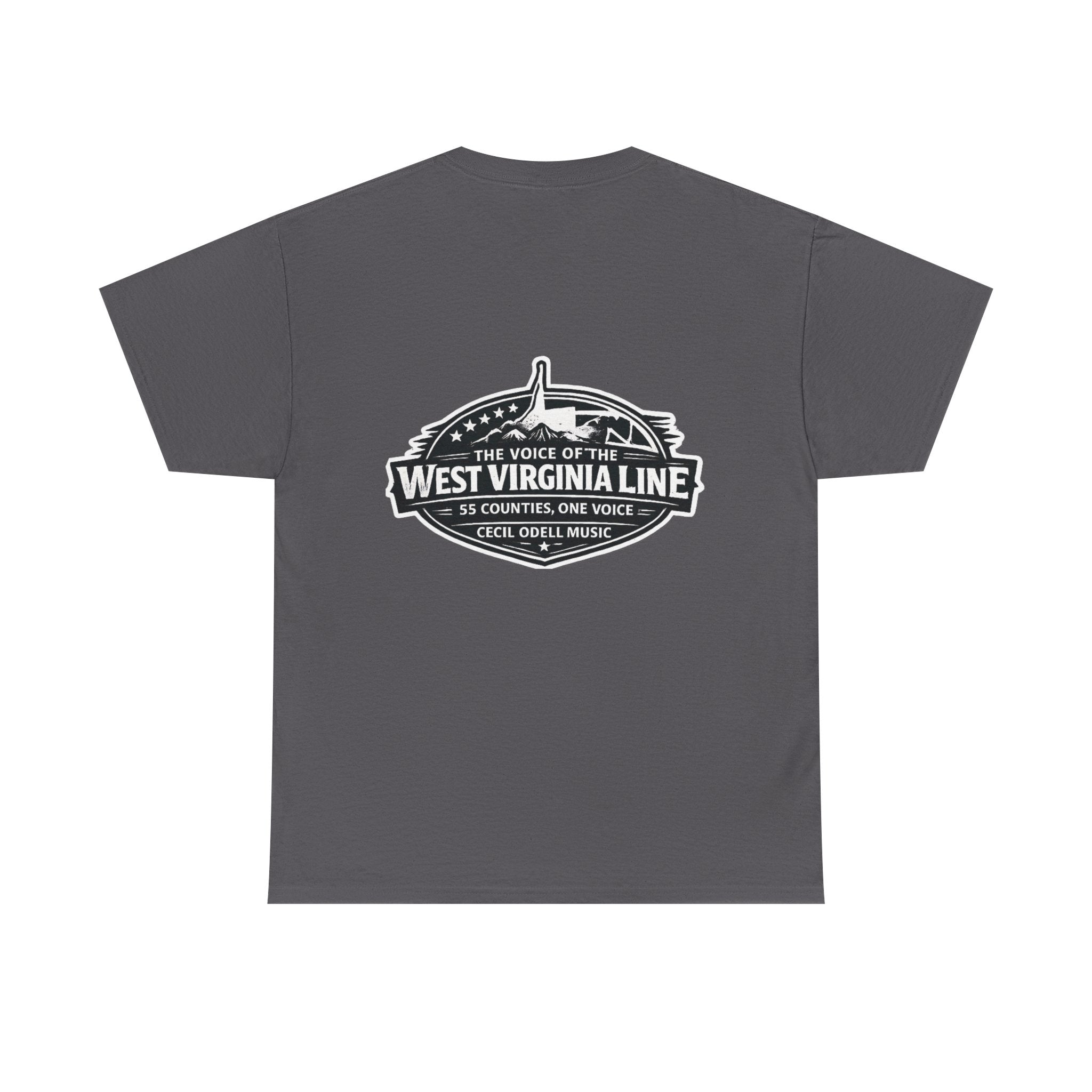 West Virginia Line Tee: 'The Voice of the West Virginia Line' Graphic T-Shirt