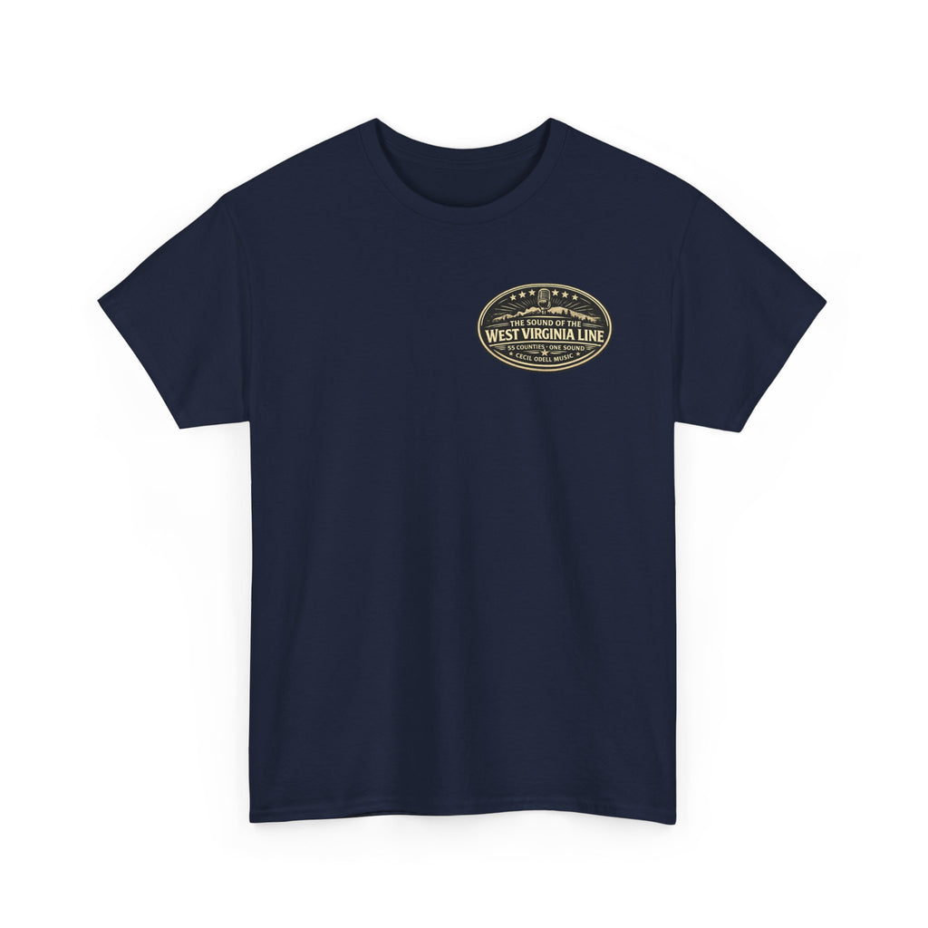 Oak Hill Police Line T-Shirt: 'Oak Hill Police Line' Graphic Tee (Cecil Odell Music)