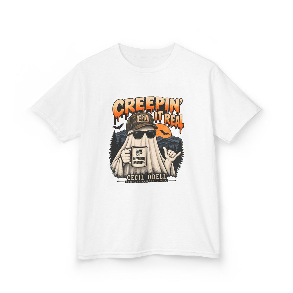 Creepin' It Real Kids Halloween Tee | Cecil Odell