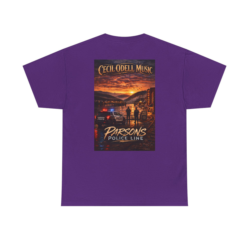 Parsons PD song art shirt