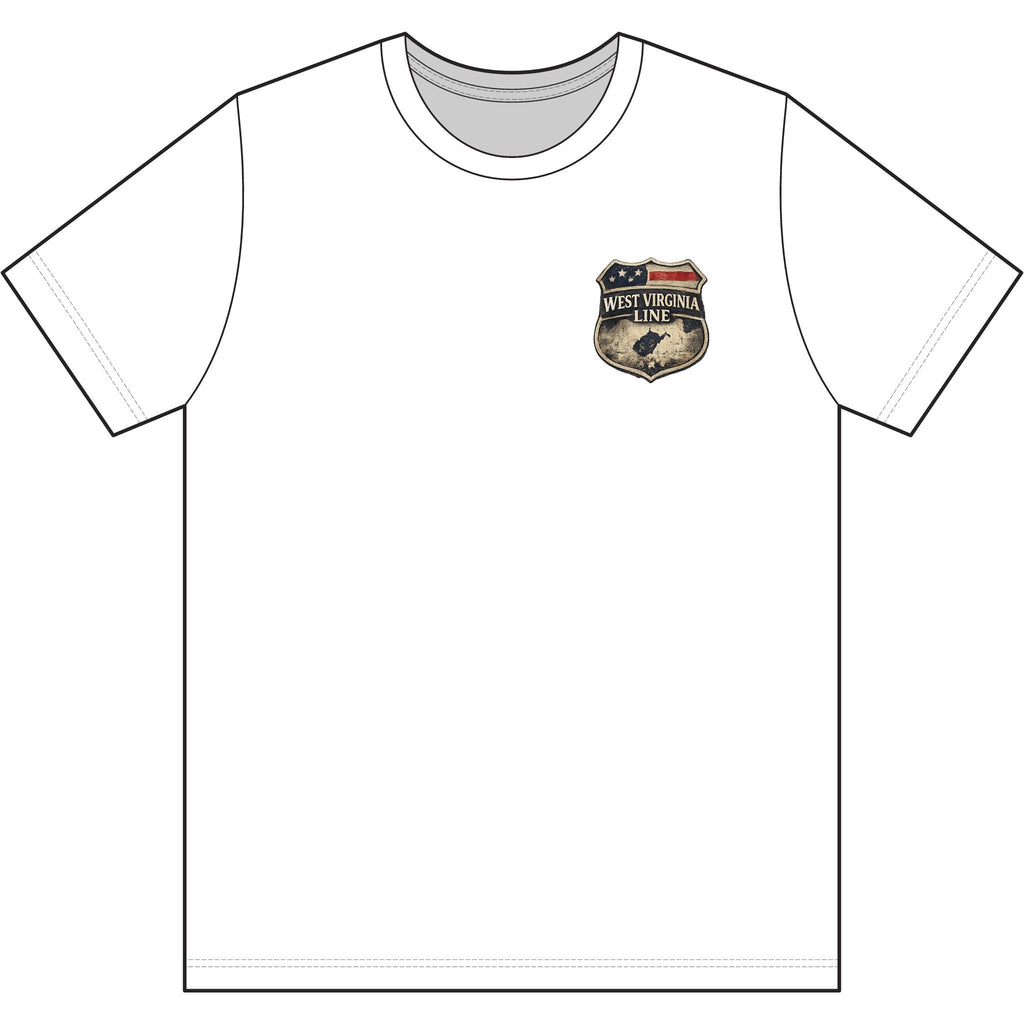 Fire Department T-Shirt: "Anmoore Company One" Rescue Truck Tee