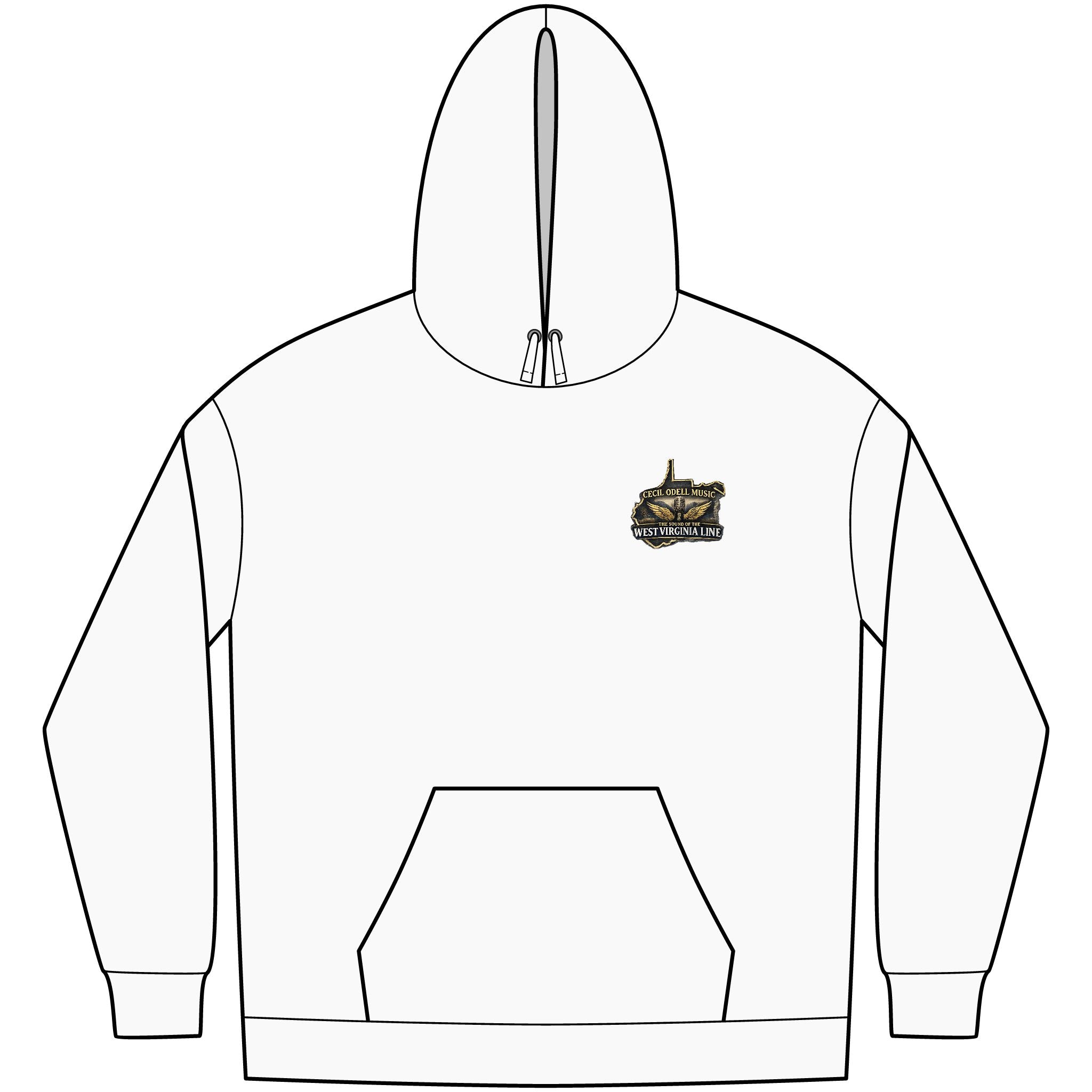 West Virginia Music Hoodie: "Cecil Odell Music: The Sound of the West Virginia Line"