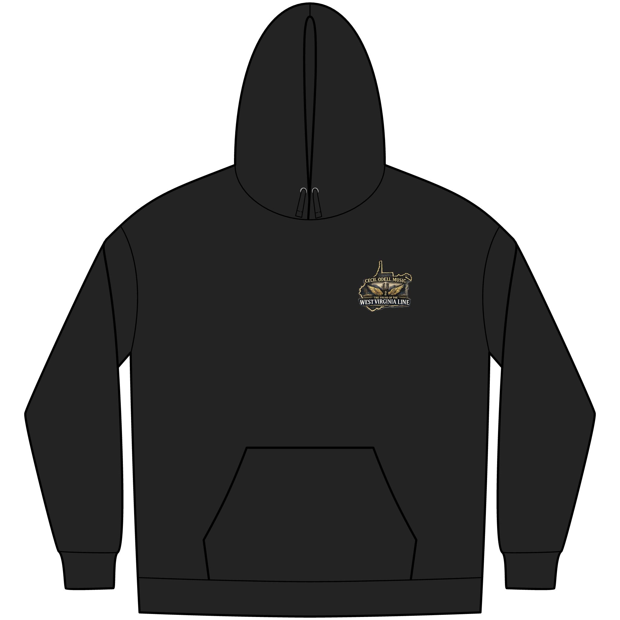 West Virginia Music Hoodie: "Cecil Odell Music: The Sound of the West Virginia Line"
