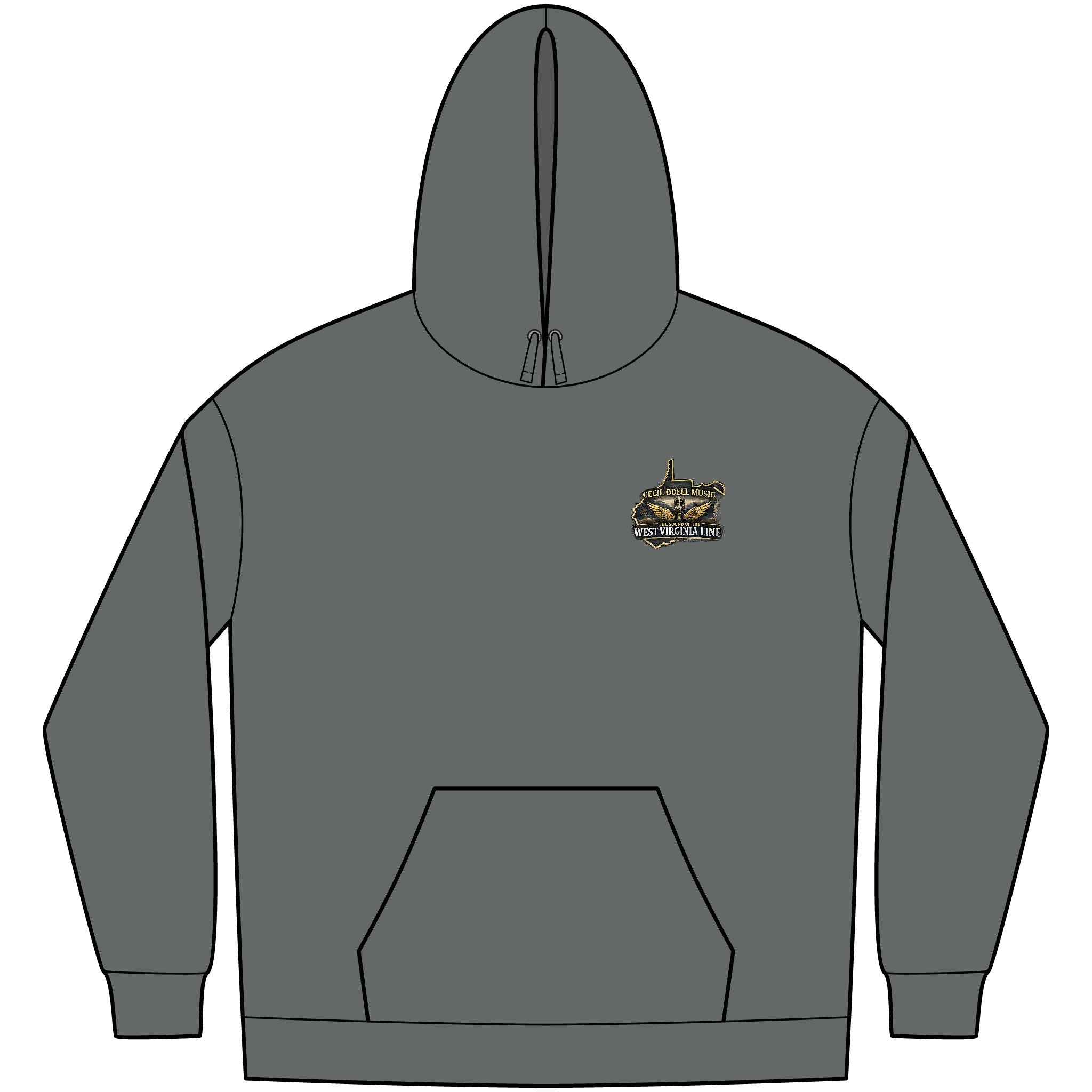 West Virginia Music Hoodie: "Cecil Odell Music: The Sound of the West Virginia Line"