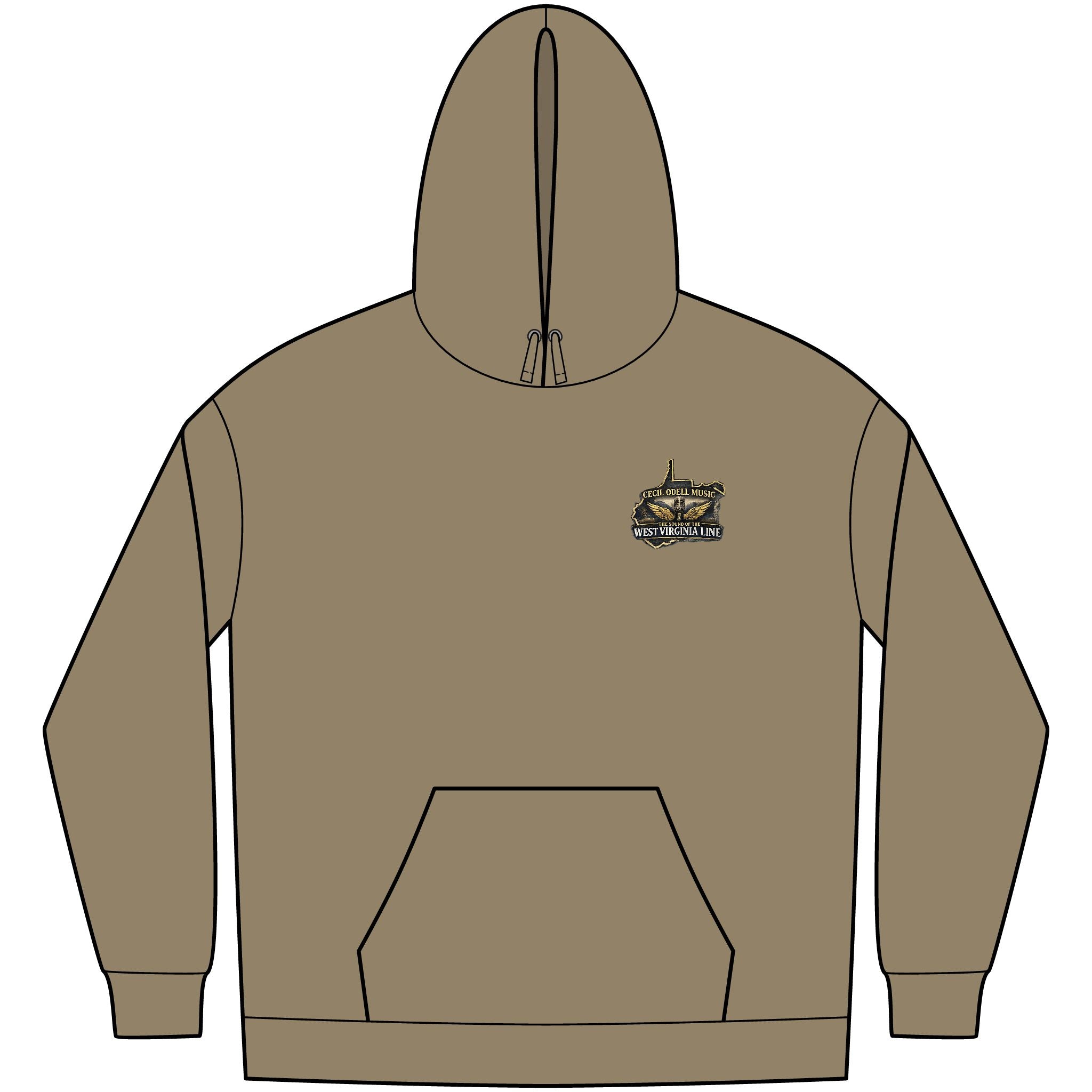 West Virginia Music Hoodie: "Cecil Odell Music: The Sound of the West Virginia Line"