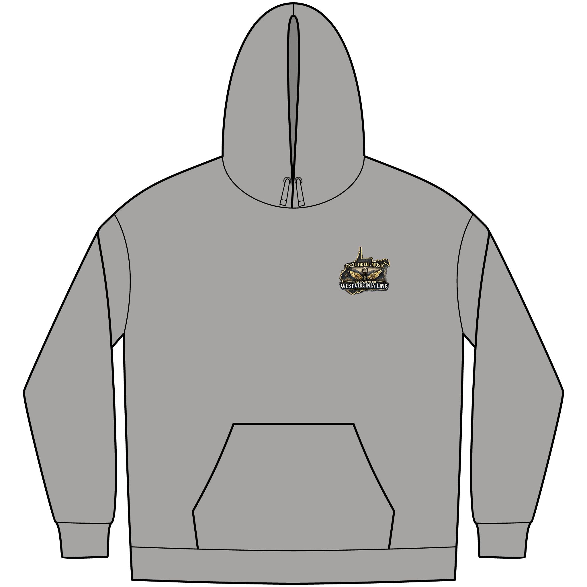 West Virginia Music Hoodie: "Cecil Odell Music: The Sound of the West Virginia Line"