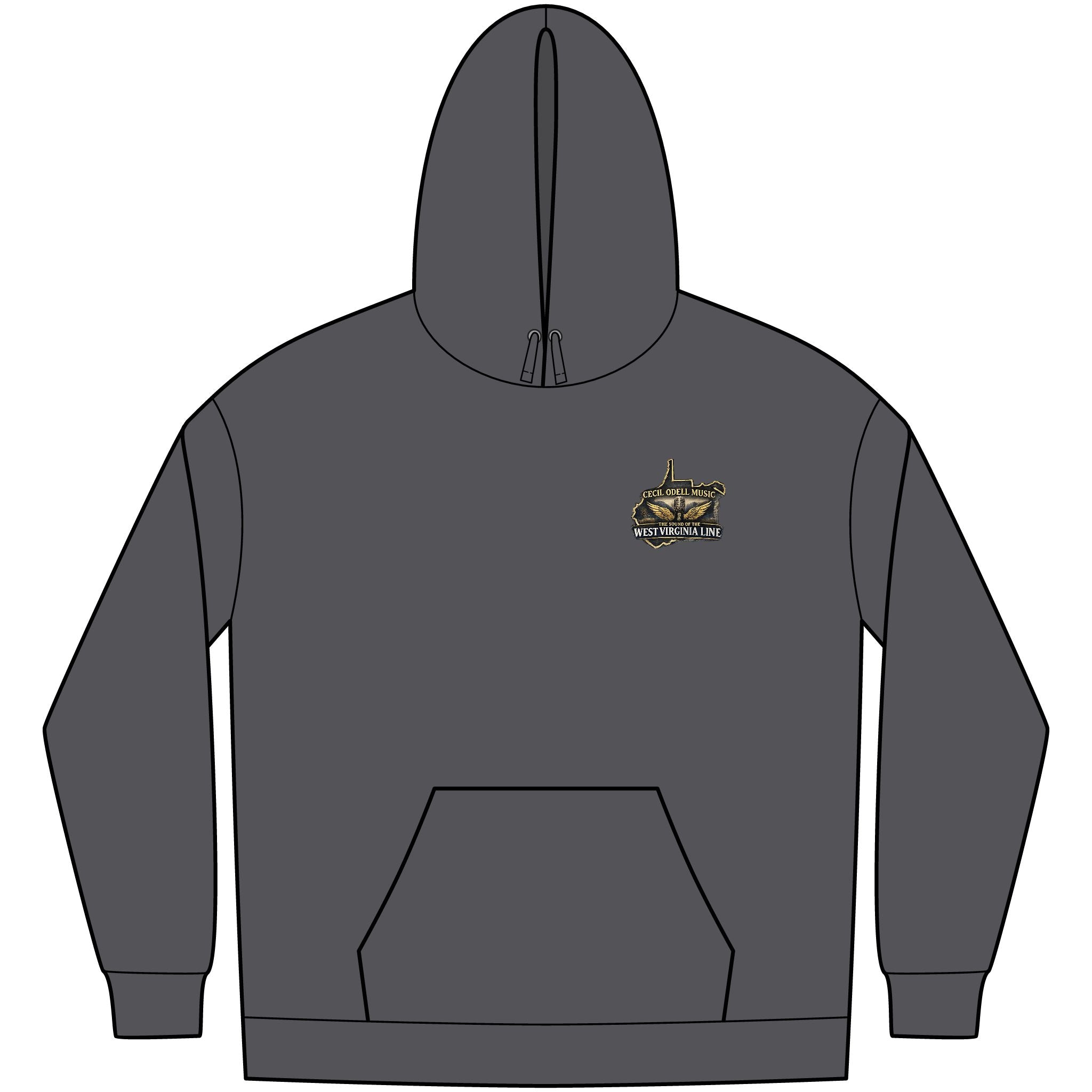 West Virginia Music Hoodie: "Cecil Odell Music: The Sound of the West Virginia Line"