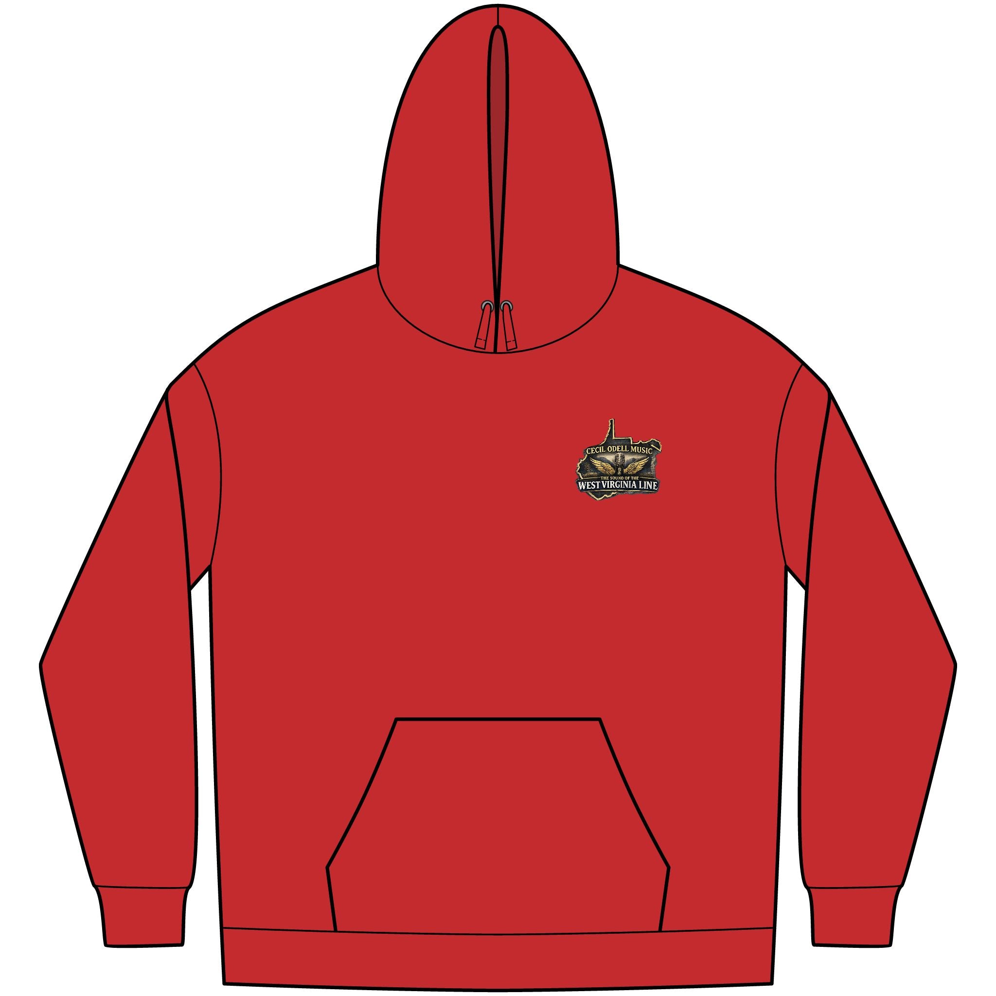 West Virginia Music Hoodie: "Cecil Odell Music: The Sound of the West Virginia Line"