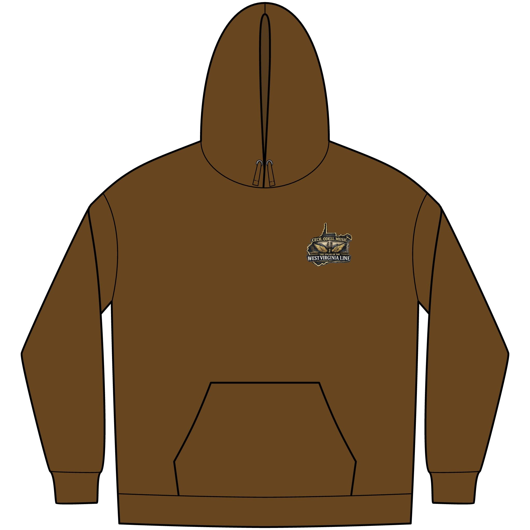 West Virginia Music Hoodie: "Cecil Odell Music: The Sound of the West Virginia Line"