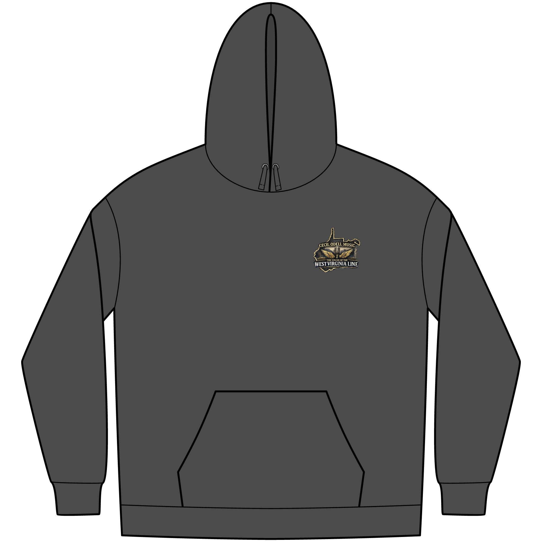 West Virginia Music Hoodie: "Cecil Odell Music: The Sound of the West Virginia Line"