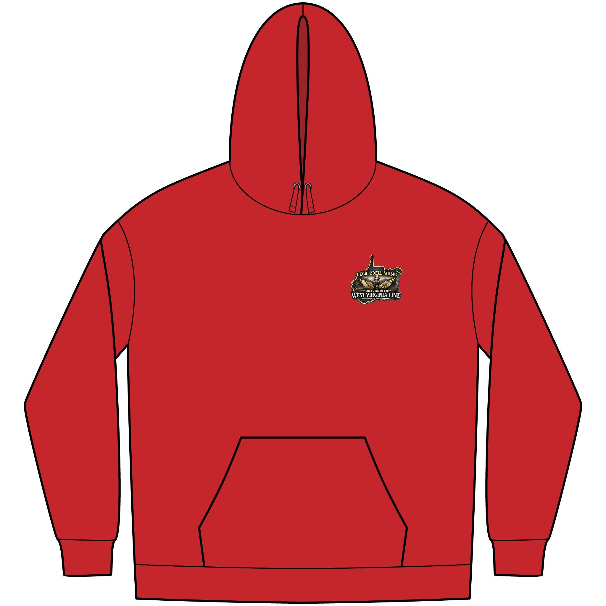 West Virginia Music Hoodie: "Cecil Odell Music: The Sound of the West Virginia Line"