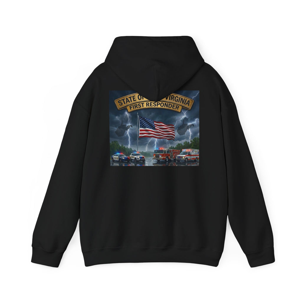 Preston County 911 First Responder Hoodie: Virginia Emergency Services Tribute