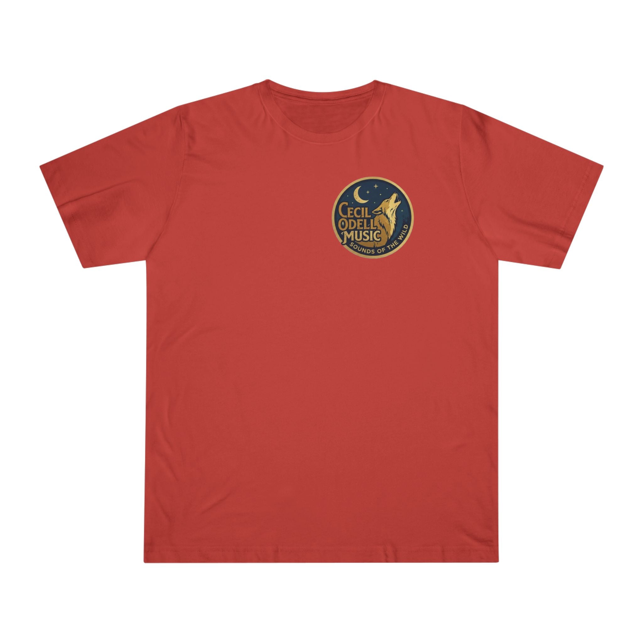 Mountain Made T-Shirt: 'Cecil Odell Music' Scenic Back Print