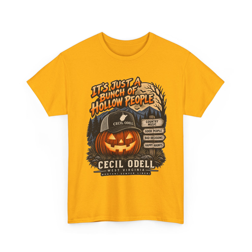 It's Just a Bunch of Hollow People Halloween Tee | Cecil Odell