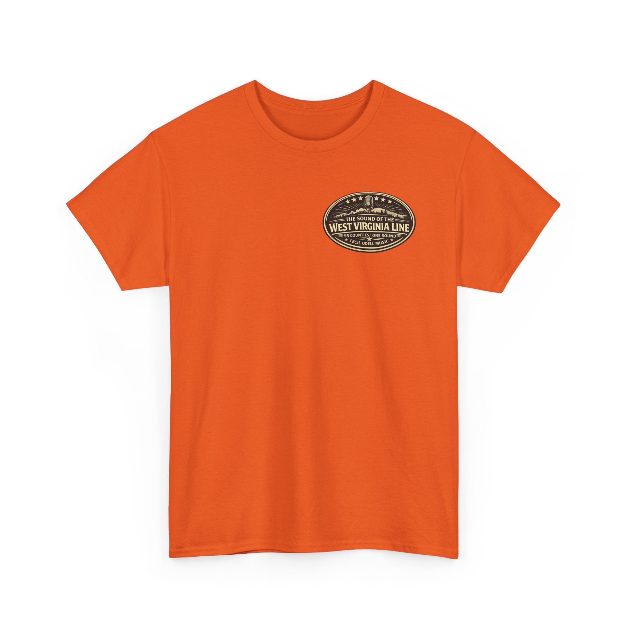 Oak Hill Police Line T-Shirt: 'Oak Hill Police Line' Graphic Tee (Cecil Odell Music)