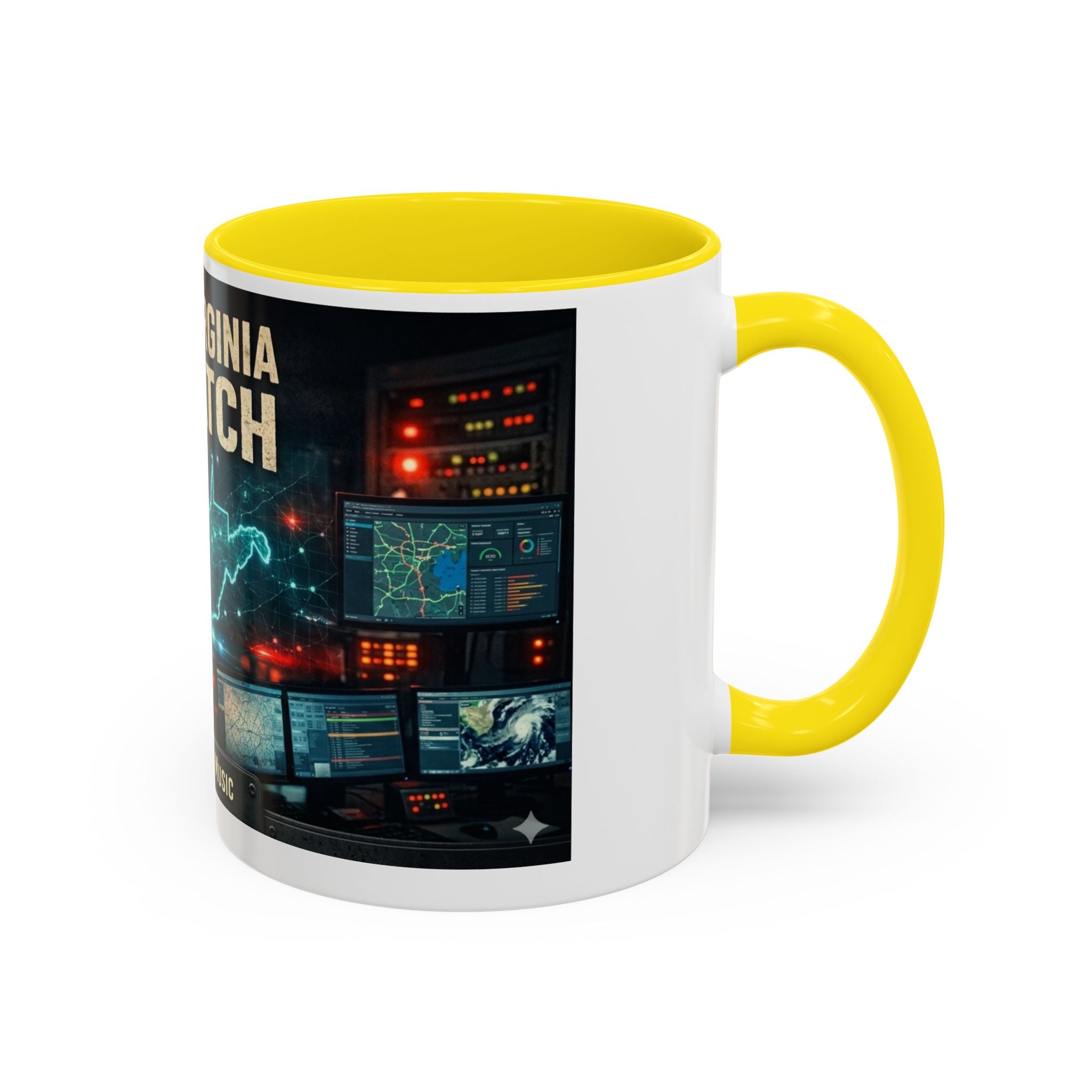 West Virginia Dispatch Accent Coffee Mug: Emergency Dispatch Radio Operator Gift (11/15oz)