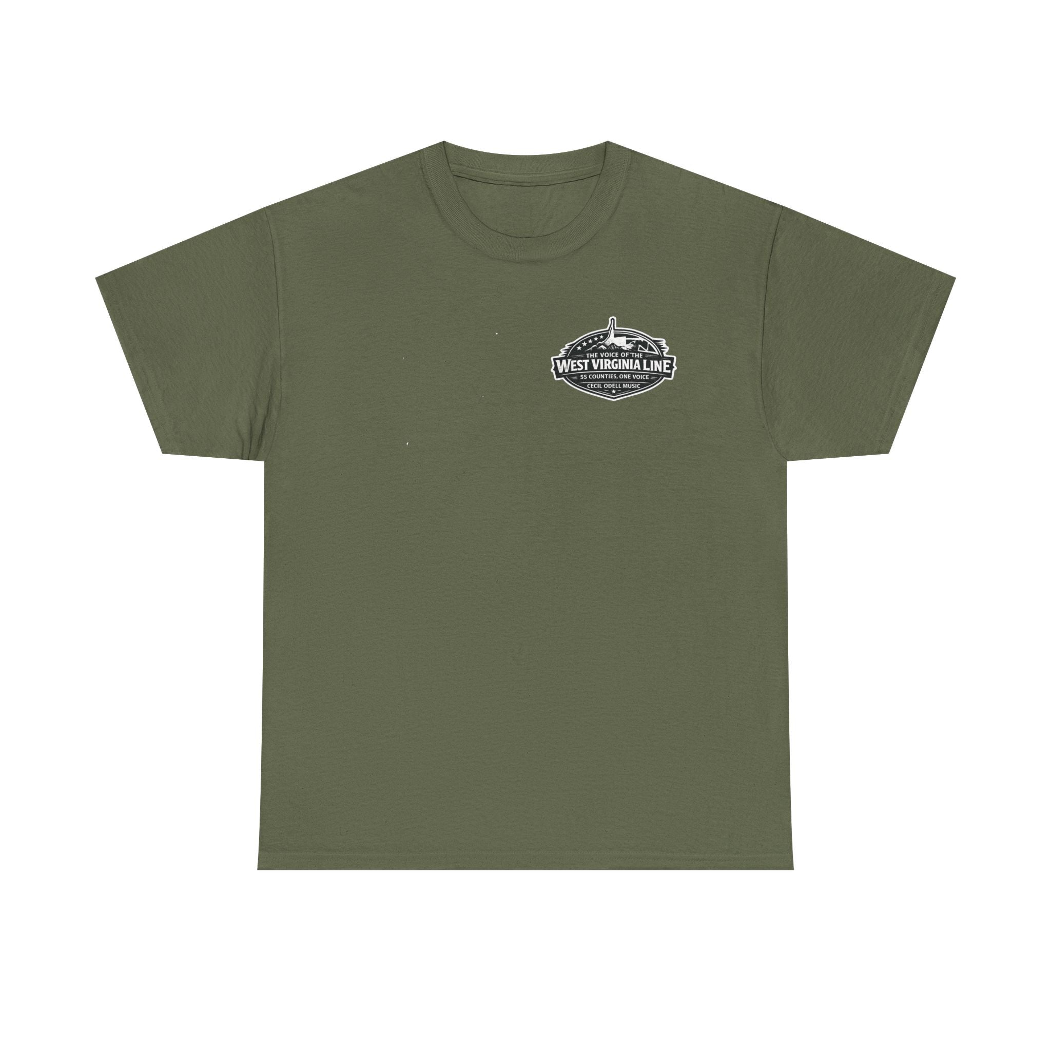West Virginia Line Tee: 'The Voice of the West Virginia Line' Graphic T-Shirt