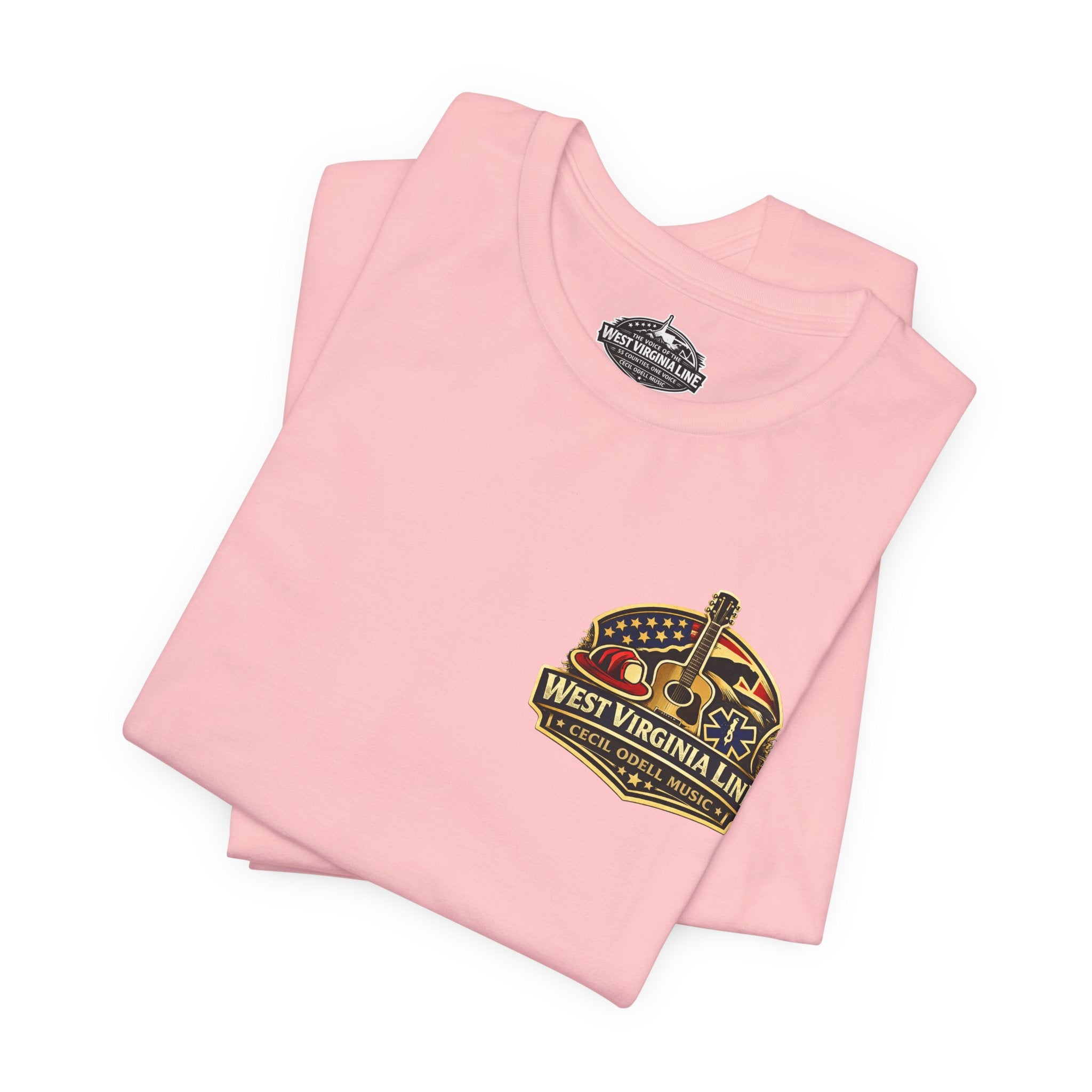 West Virginia Outlaw T-Shirt: Rustic Skull & Guns Country Graphic Tee