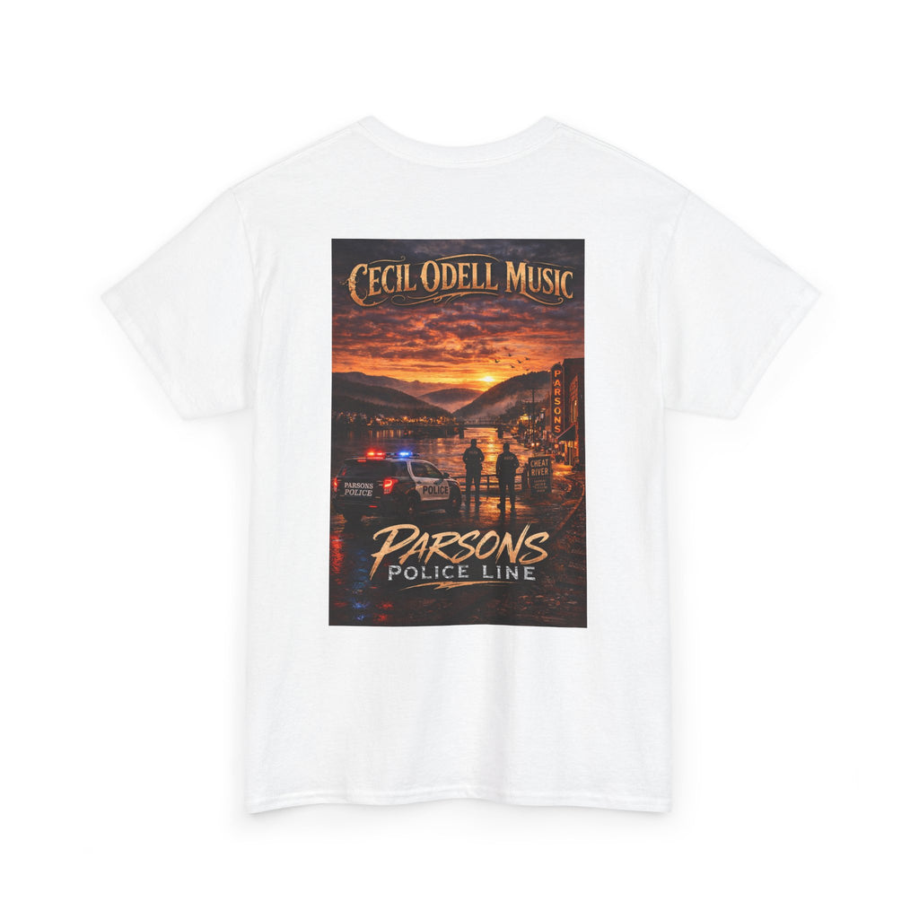 Parsons PD song art shirt