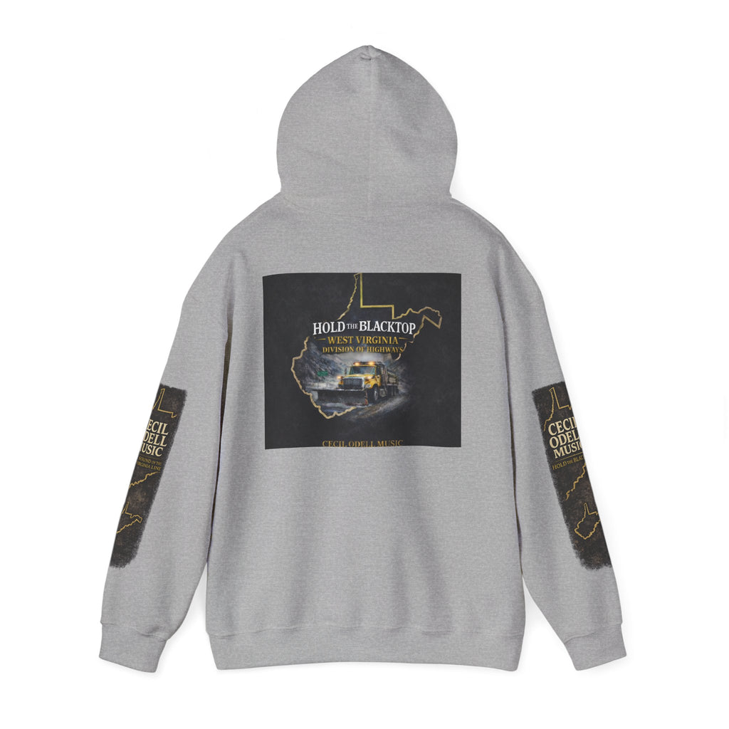 Hoodie: "Hold The Blacktop" Vintage Road Trip Graphic Pullover