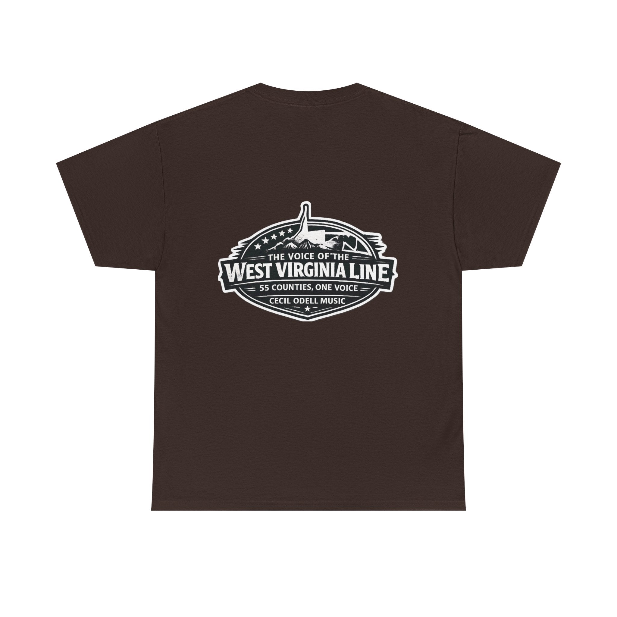 West Virginia Line Tee: 'The Voice of the West Virginia Line' Graphic T-Shirt