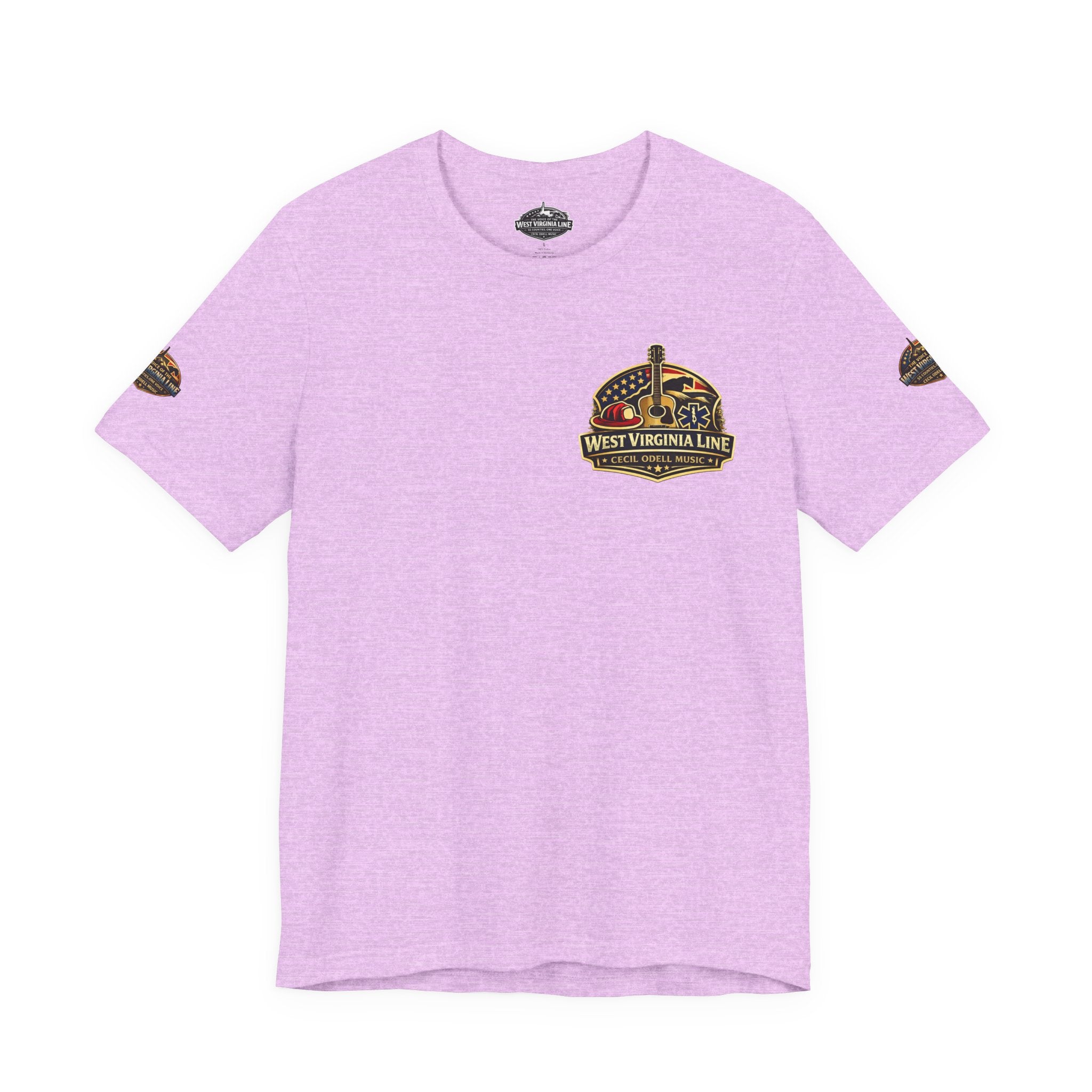 West Virginia Outlaw T-Shirt: Rustic Skull & Guns Country Graphic Tee