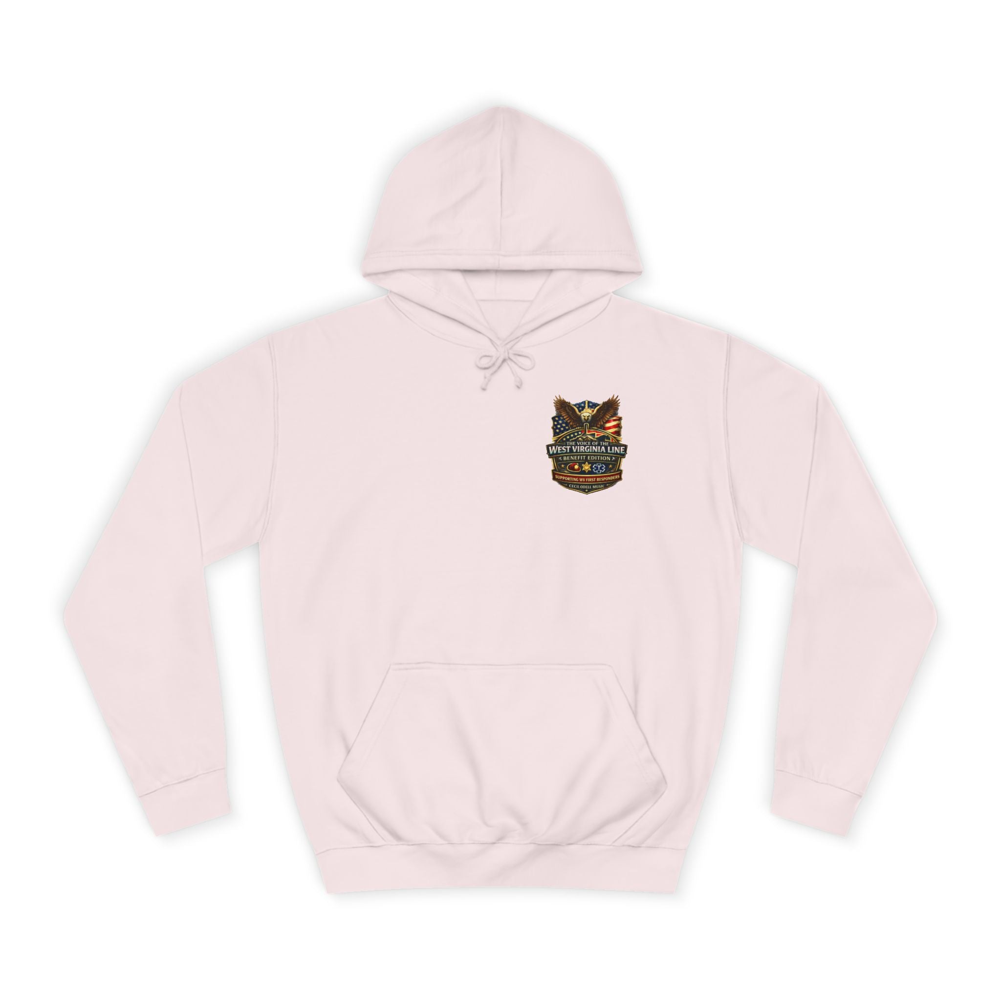 West Virginia Line Badge Hoodie: State & First Responder Tribute