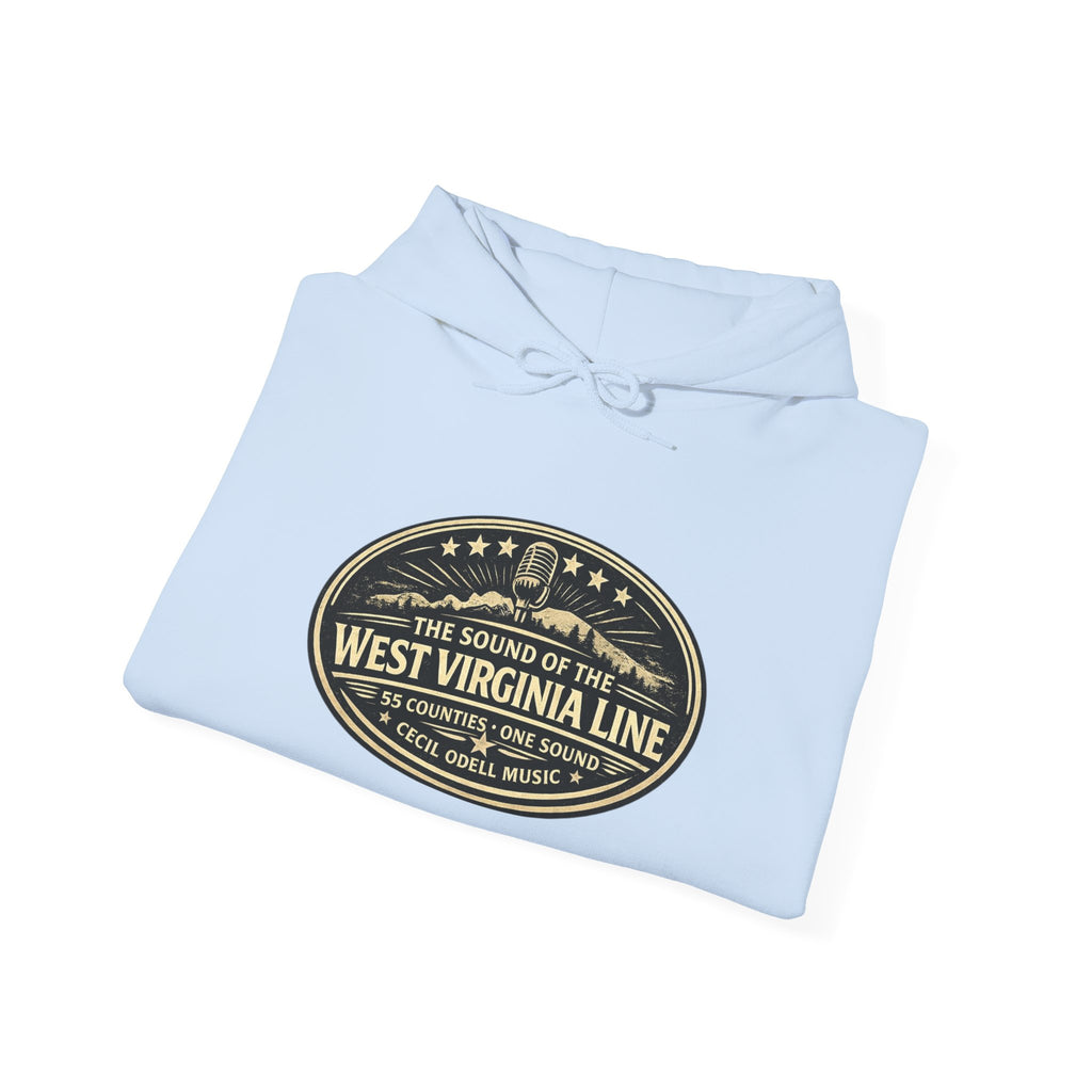 West Virginia Line Firetruck Hoodie: "The Sound of the West Virginia Line" Tribute Sweatshirt