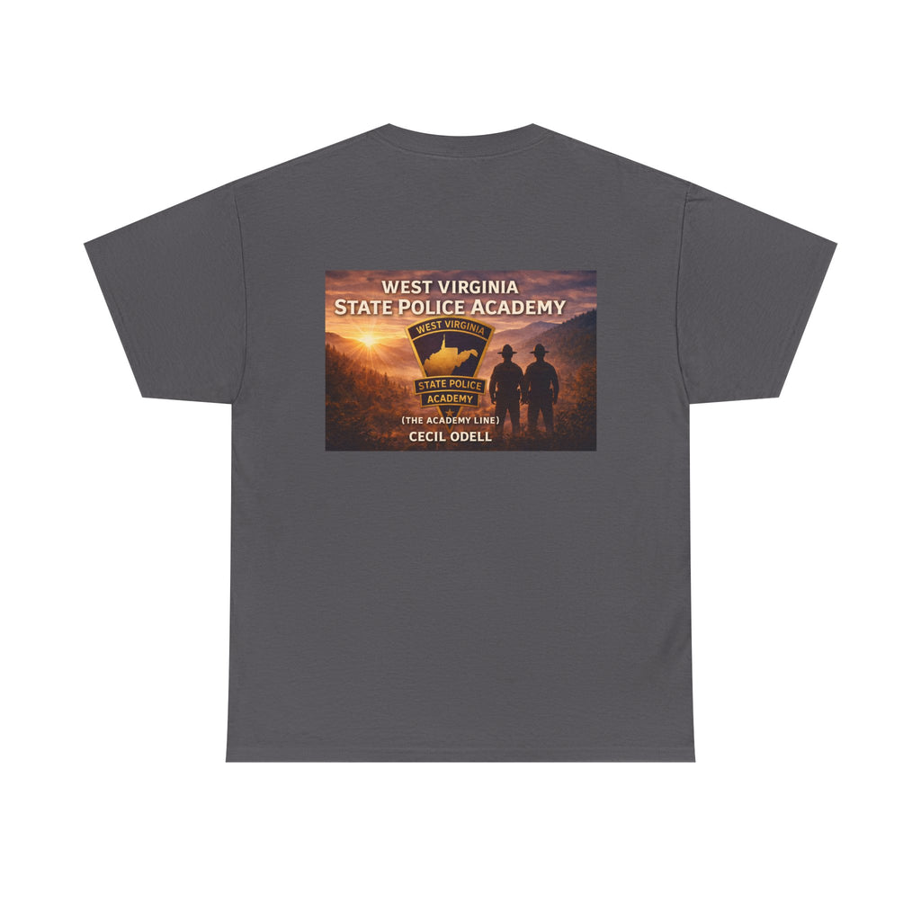 State Police Academy T-Shirt - West Virginia Honor Badge Design