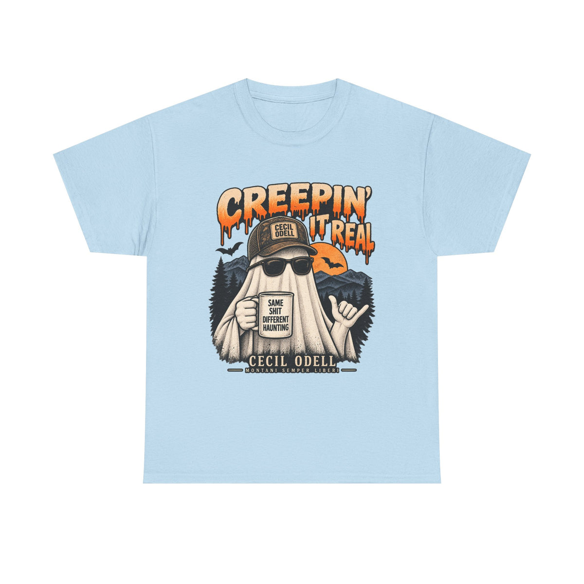 Creepin' It Real Halloween Tee | Cecil Odell