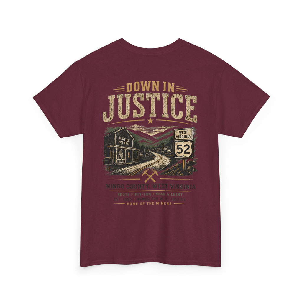 T-Shirt — "Down in Justice"
