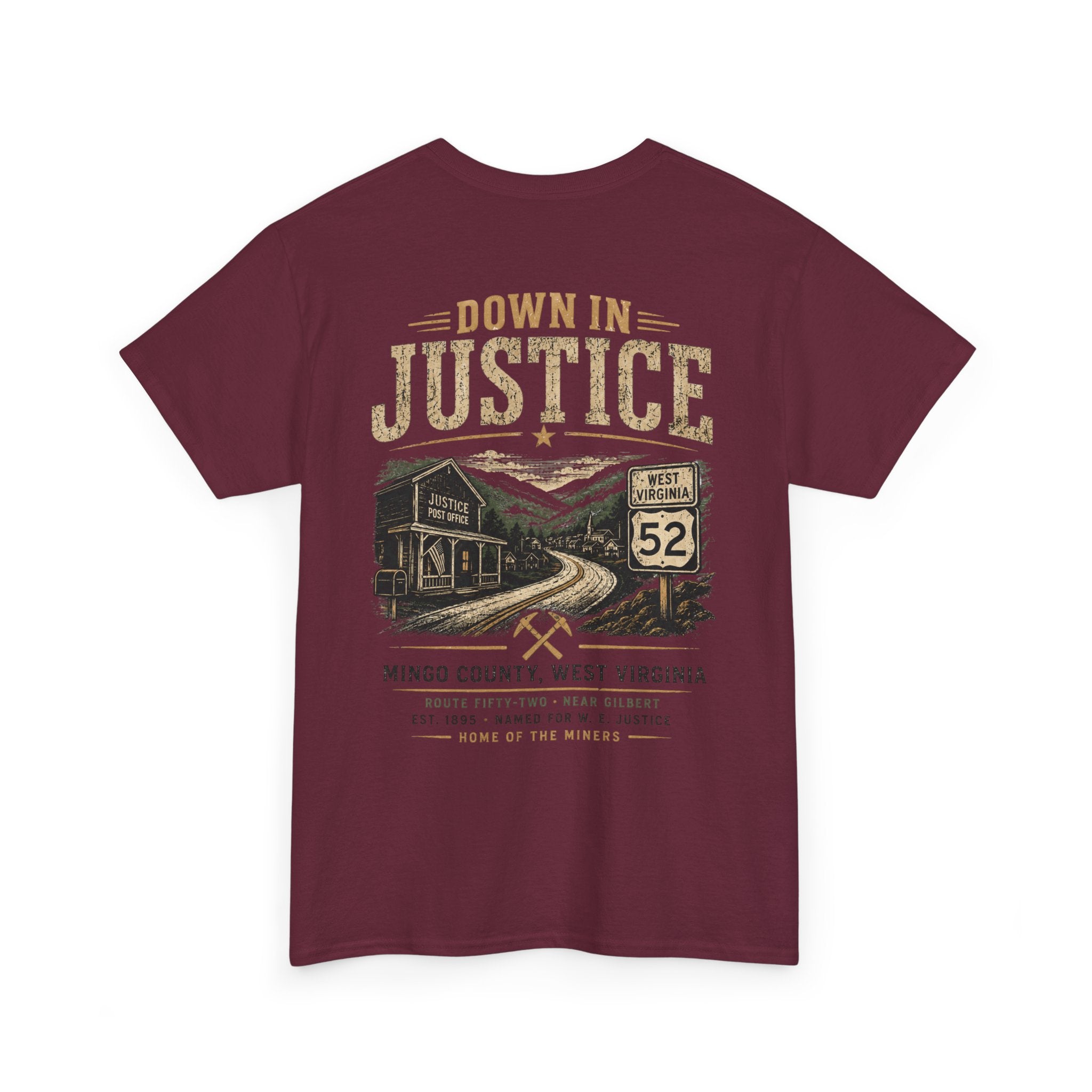 T-Shirt — "Down in Justice"