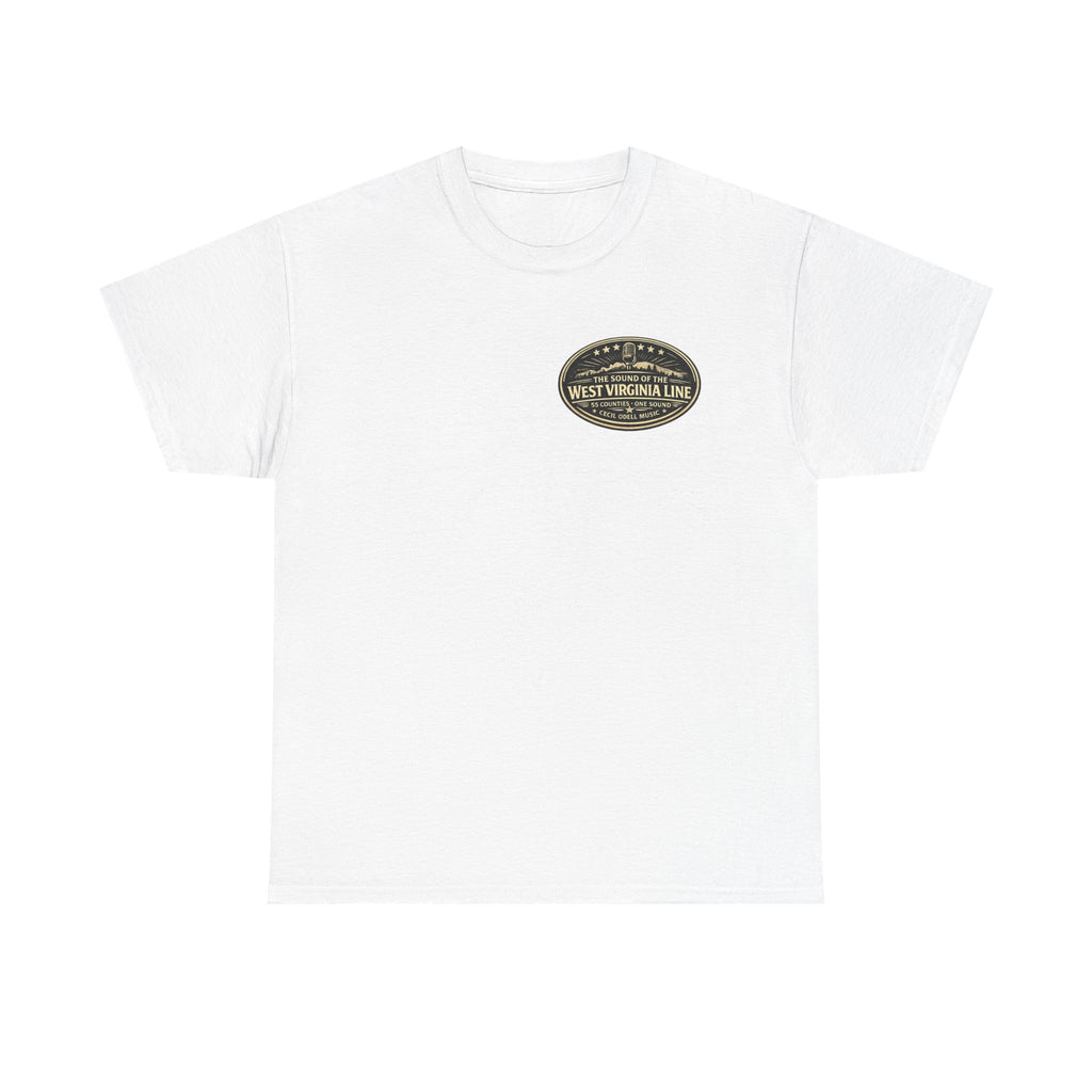 T-Shirt: McDowell Badge in the Coal Dust: West Virginia Line Police Tribute Tee