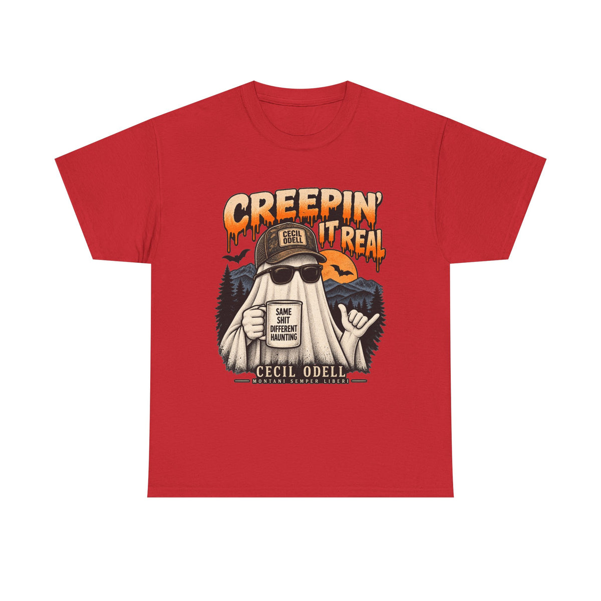 Creepin' It Real Halloween Tee | Cecil Odell
