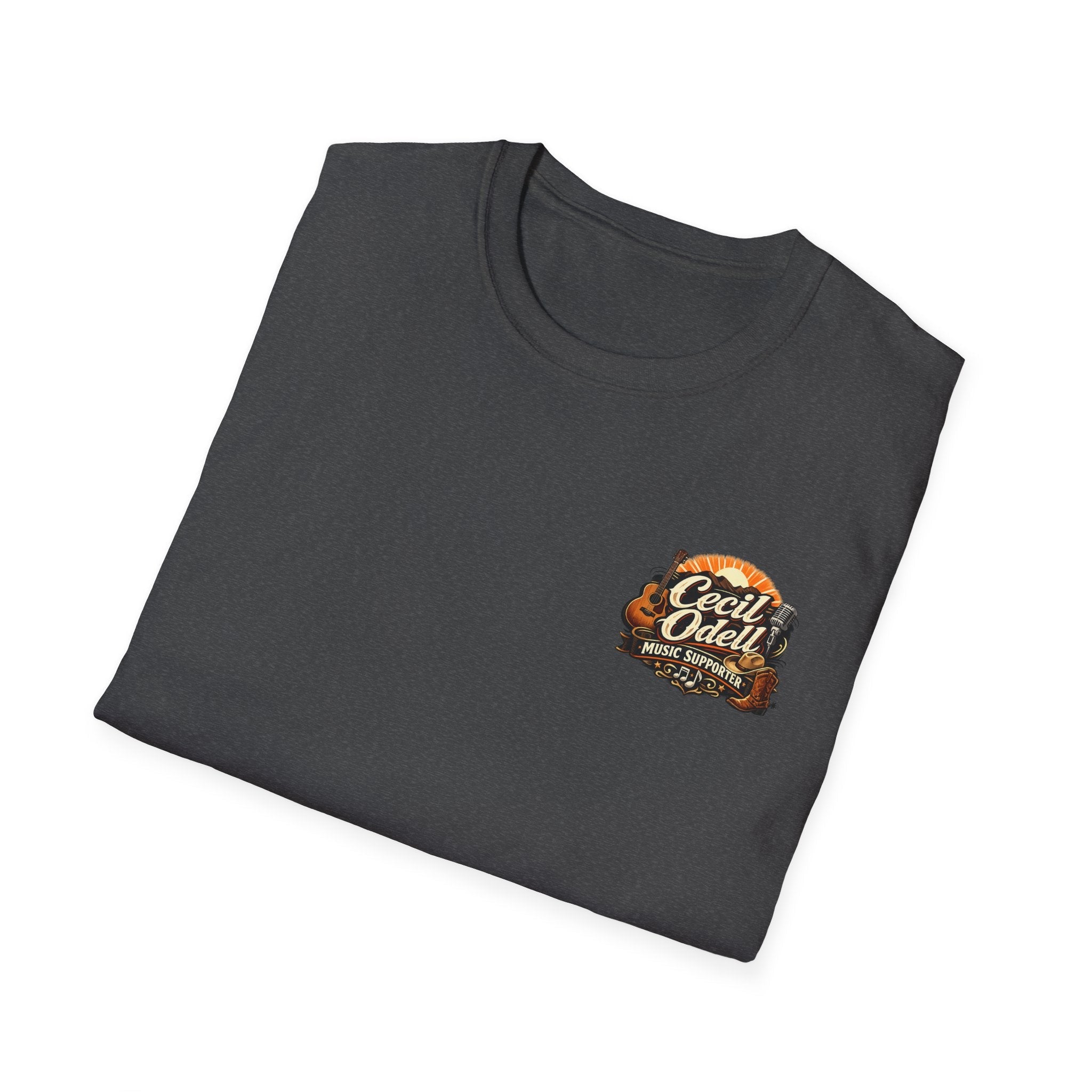 Album T-Shirt: "From the Seam to the Scale" Cecil Odell Music Tee - Cecil Odell Music
