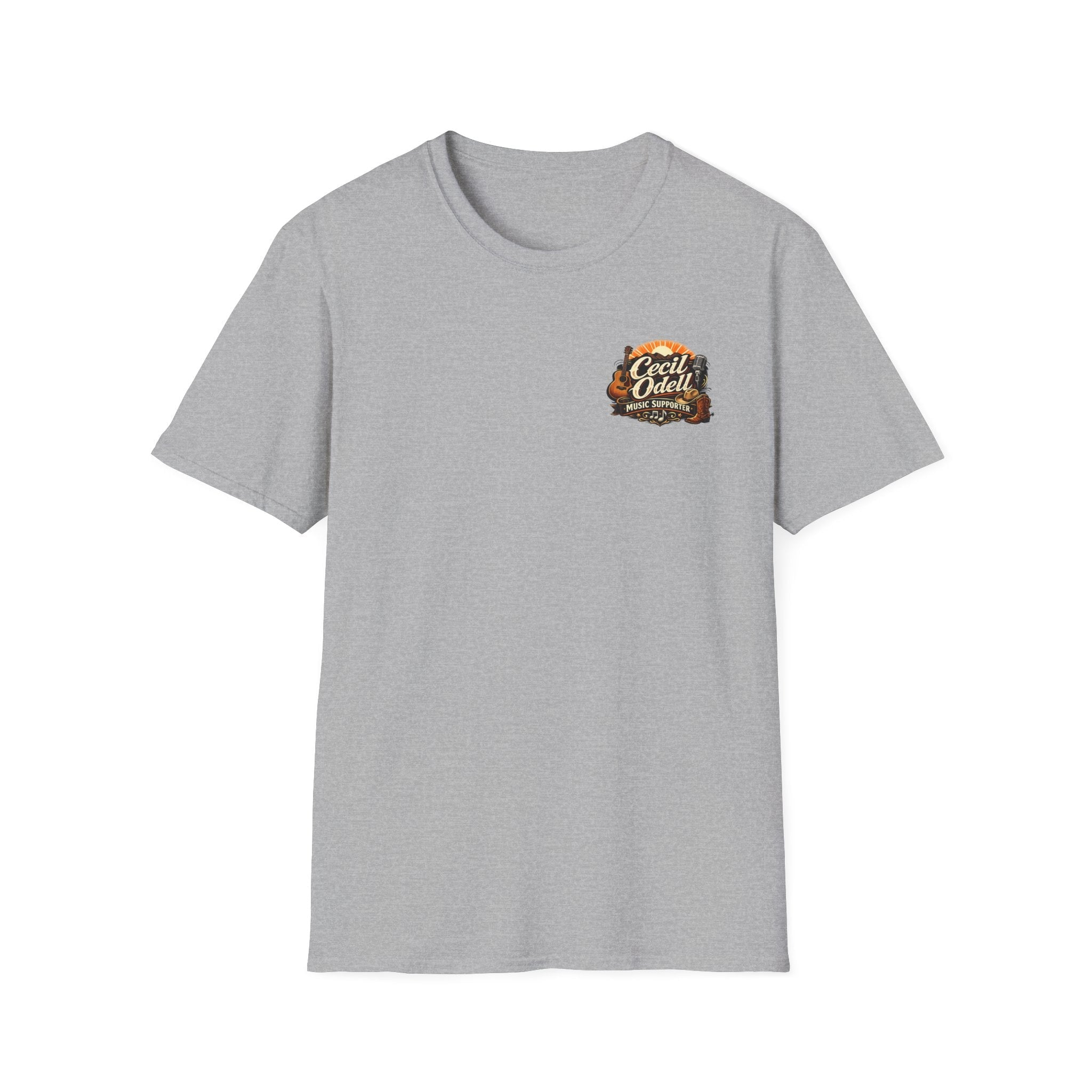 Album T-Shirt: "From the Seam to the Scale" Cecil Odell Music Tee - Cecil Odell Music
